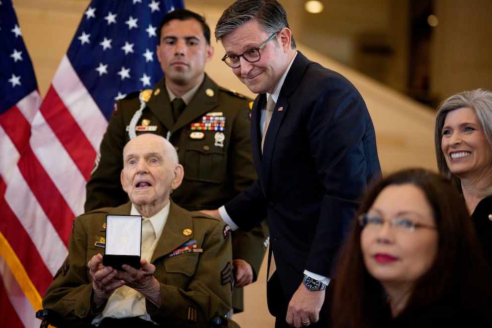 PHOTO: Congressional Gold Medal ceremony, at the Capitol in Washington, June 26, 2025.