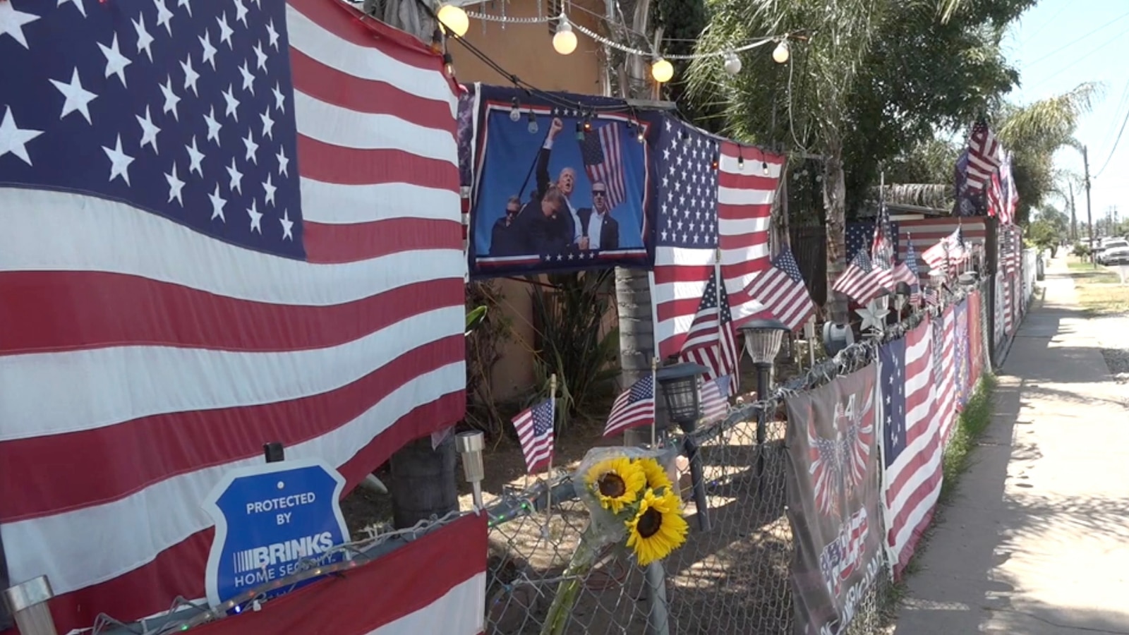 Southern California man dies after being beaten outside his Trump-themed home