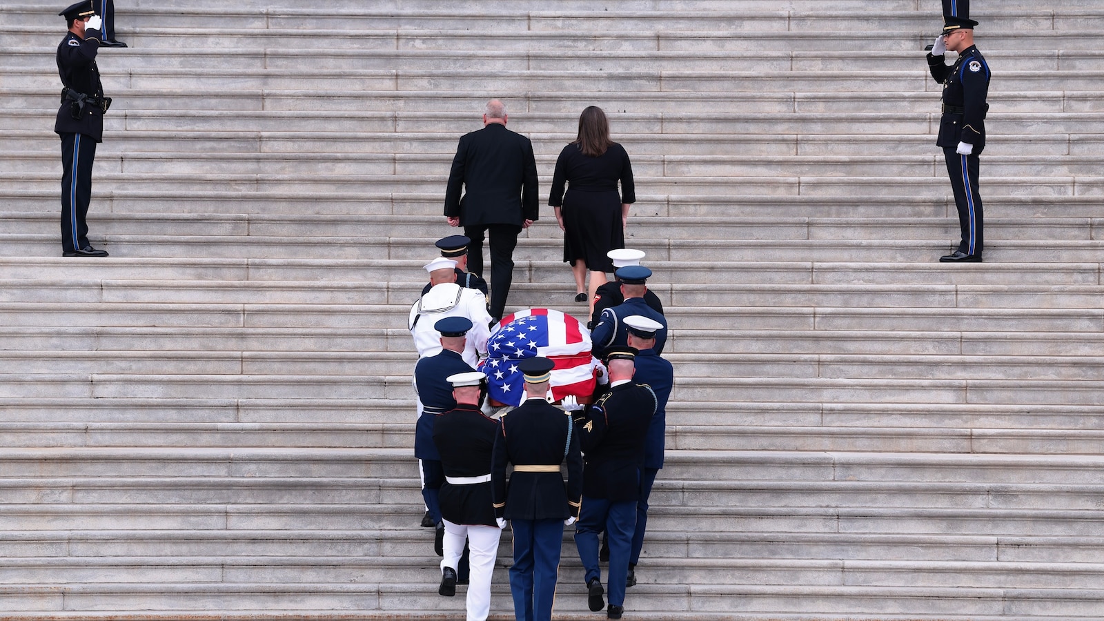Sen. Lindsey Graham's funeral services take place in DC