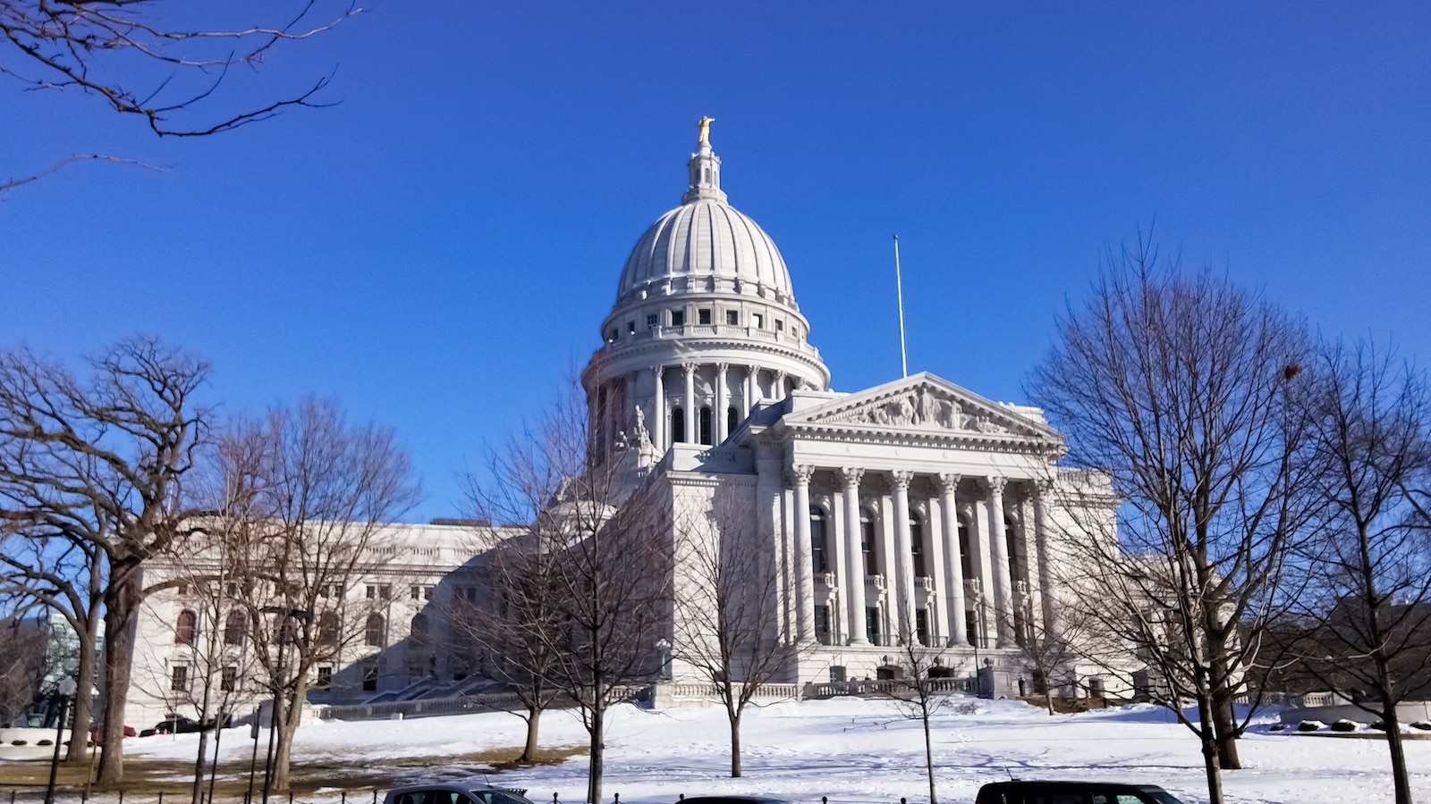 Im umkämpften Wisconsin könnten die Wähler eine liberale Mehrheit am ...