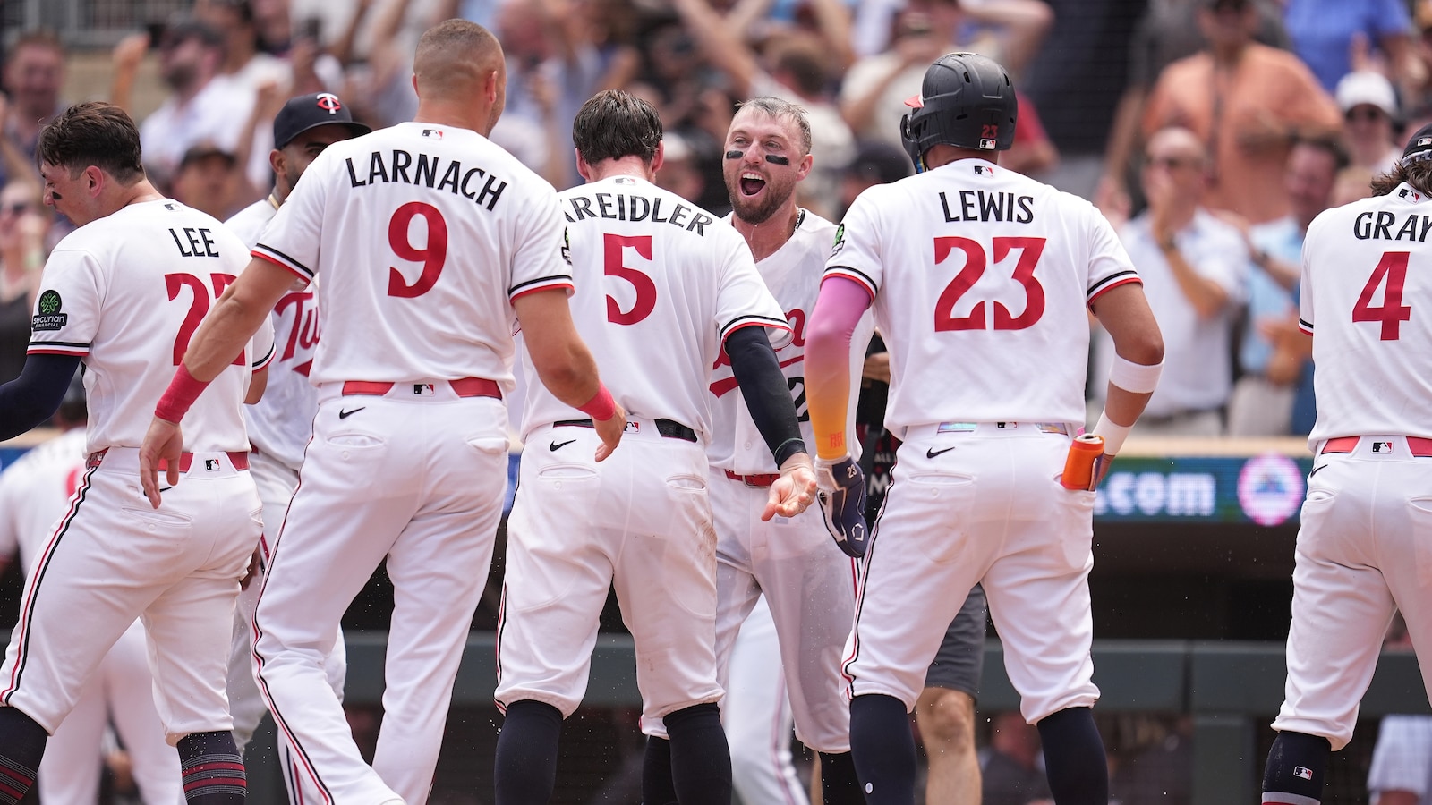 Twins take momentum toward the trade deadline with a goal to buy after last year's stinging sell-off