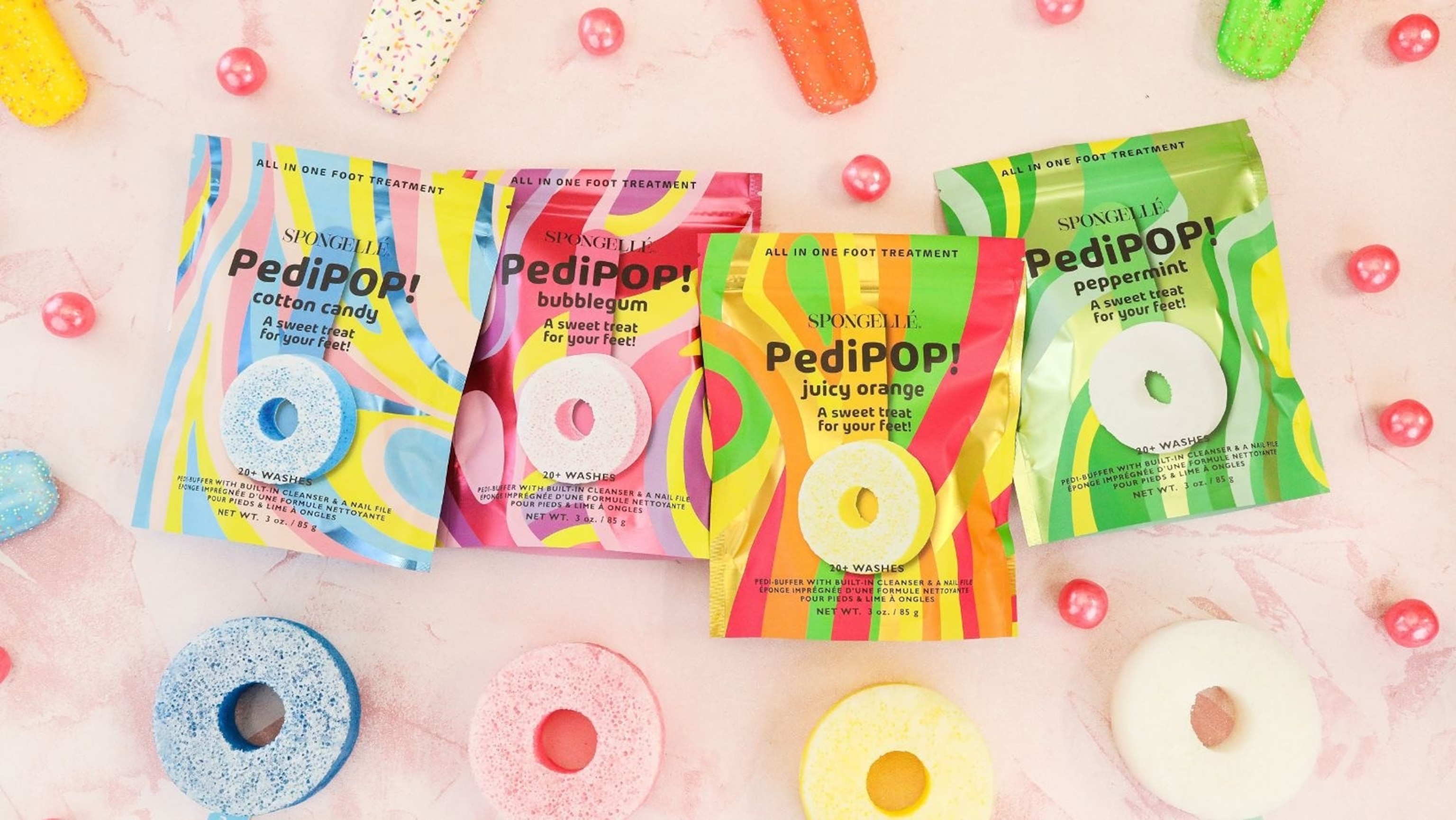 SPONGELLE: Body Wash Infused Buffers