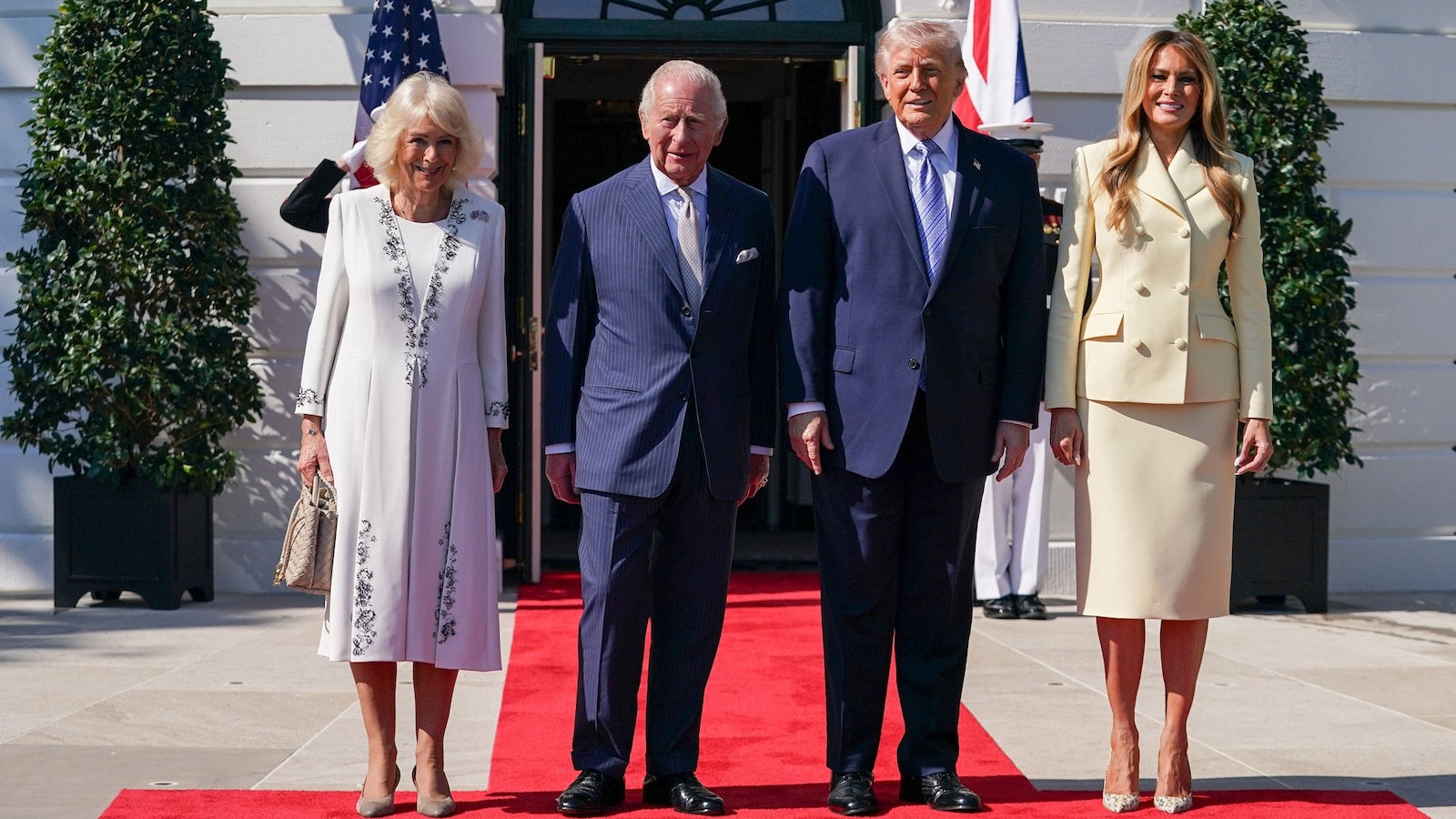King Charles III visit live updates: King Charles and Queen Camilla arrive at the White House
