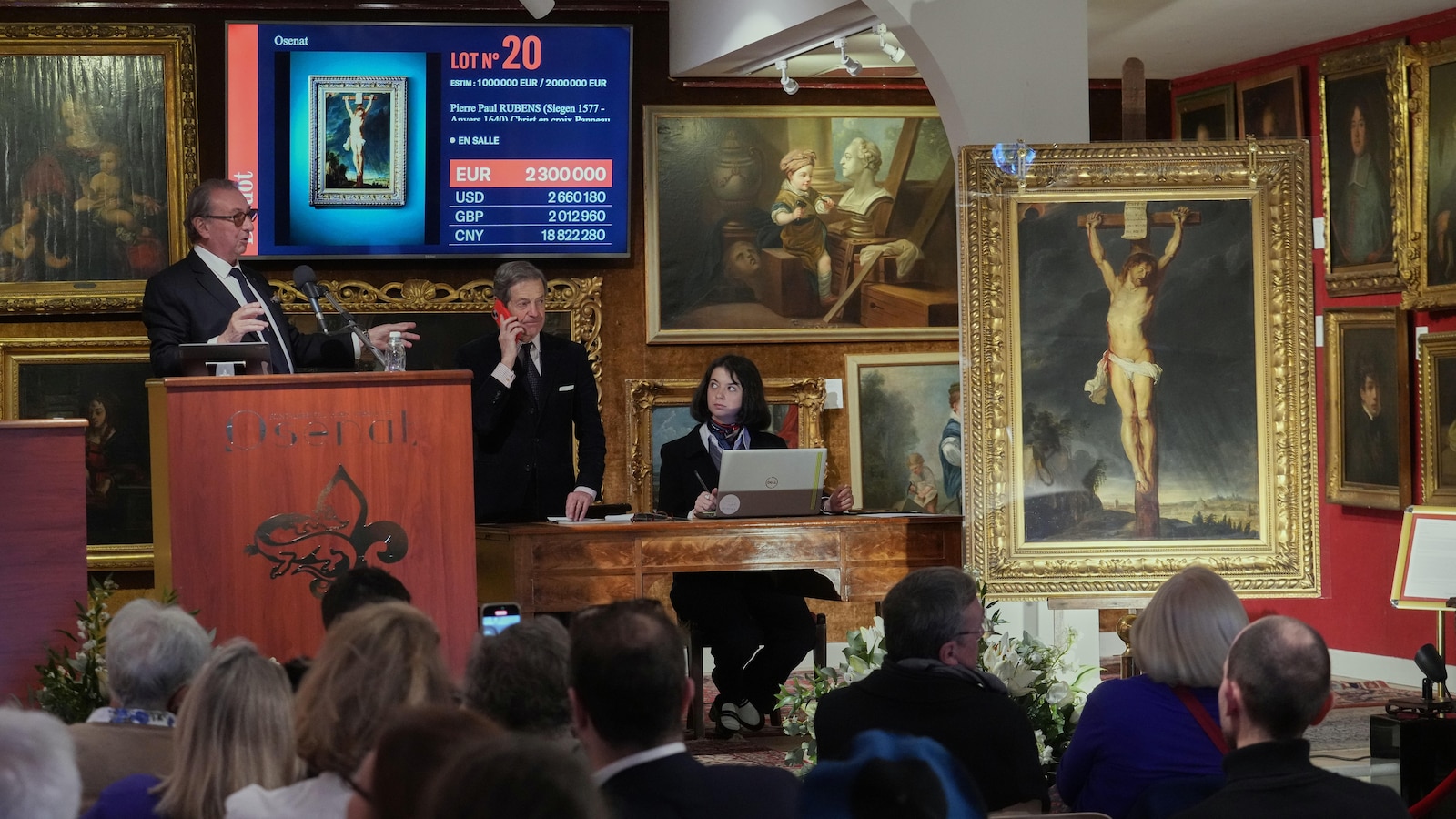 Verloren schilderij van Rubens met de kruisiging, verkocht voor $ 2,7 miljoen Verloren schilderij van Rubens met de kruisiging, verkocht voor $ 2,7 miljoen