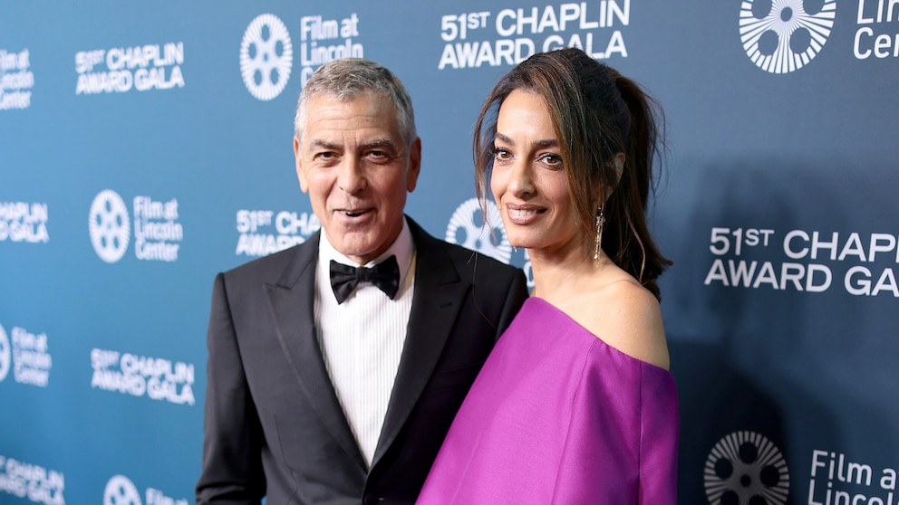 George and Amal Clooney evacuated their home in Brignoles, France, this week as wildfires tore through the region, sending a moving note to the town's mayor as 