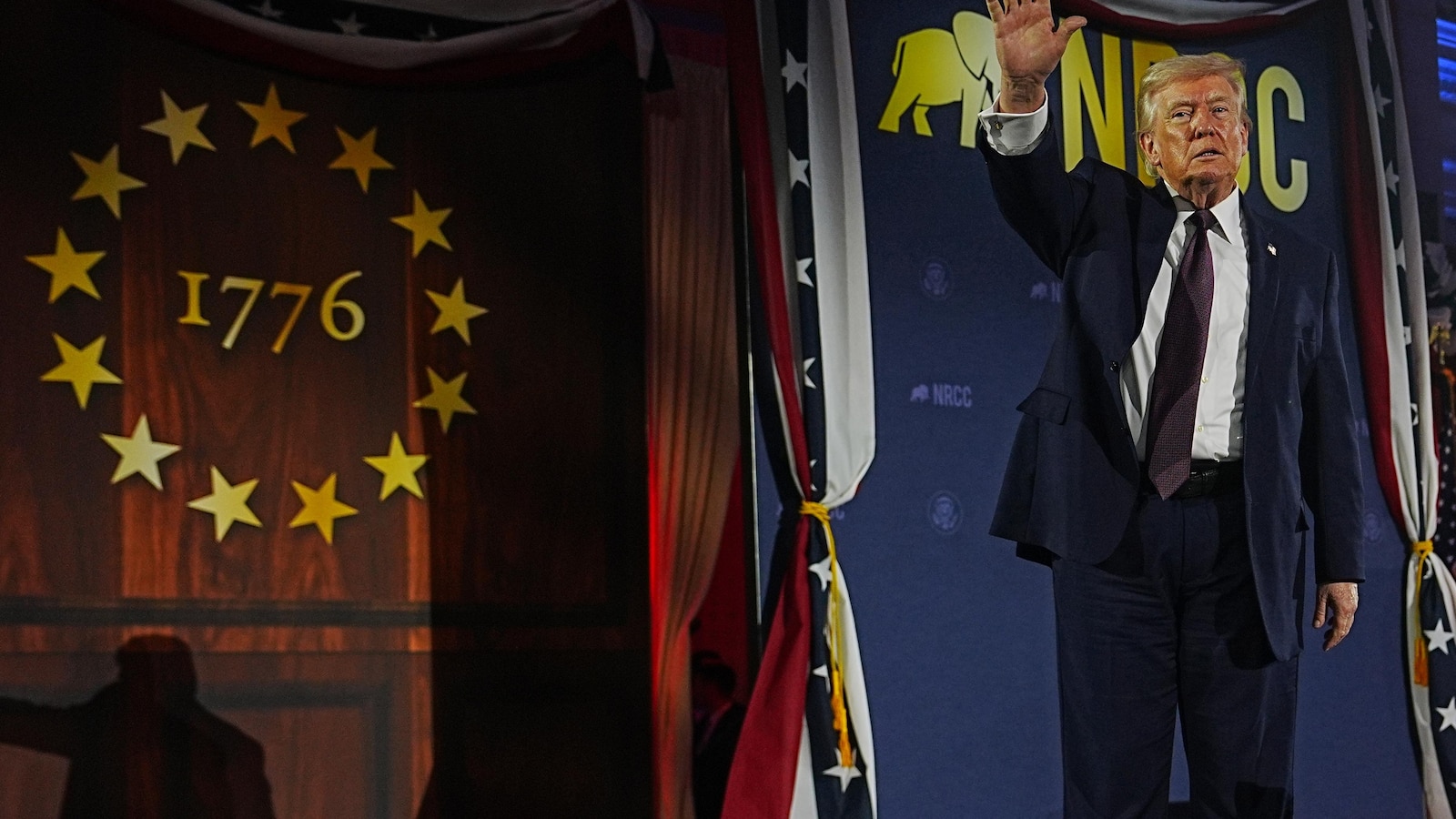 Trump promises 'bigger majorities' for GOP even as midterm warning signs flash for his party