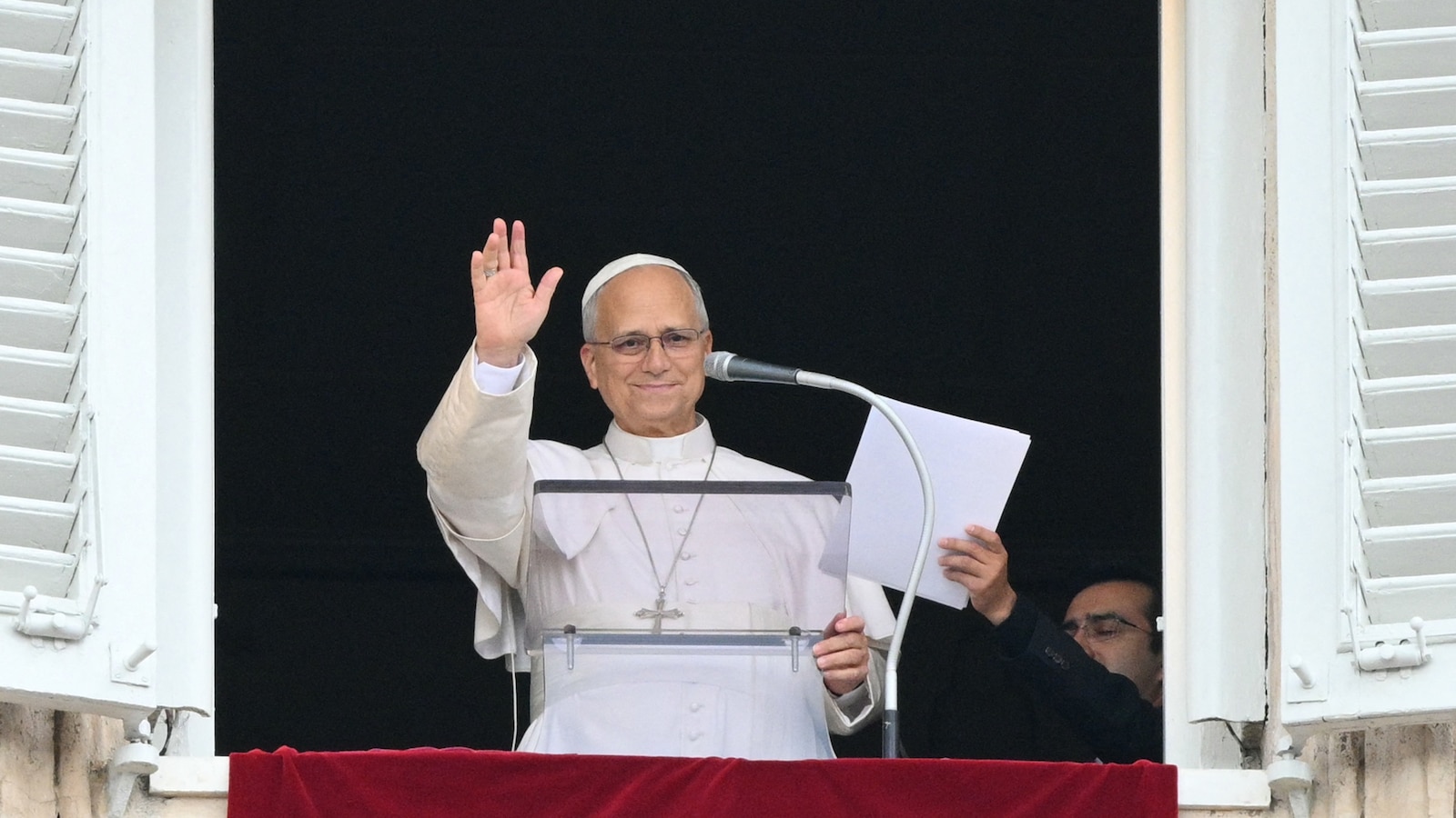 Pope Leo leads Vatican prayer, thanks hospital staff