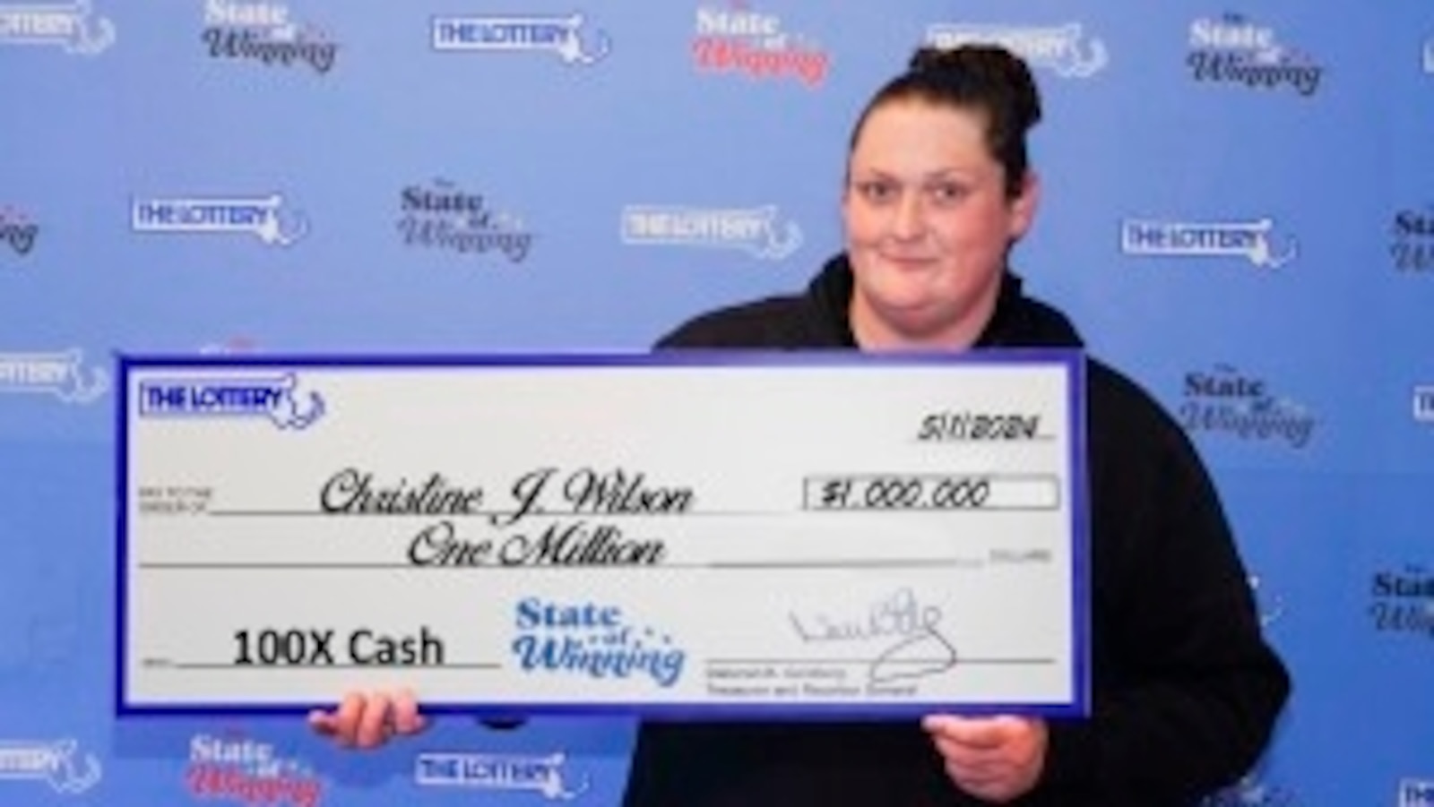 Woman wins 1 million lottery prize for 2nd time in 10 weeks ABC News(01)
