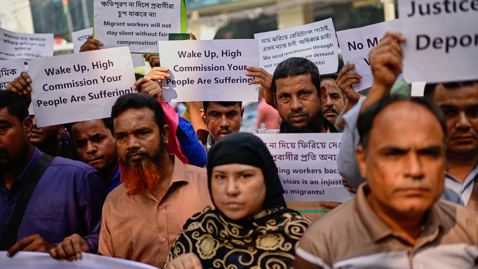 Bangladeshi workers protest in Malaysia over unpaid wages and mistreatment claims