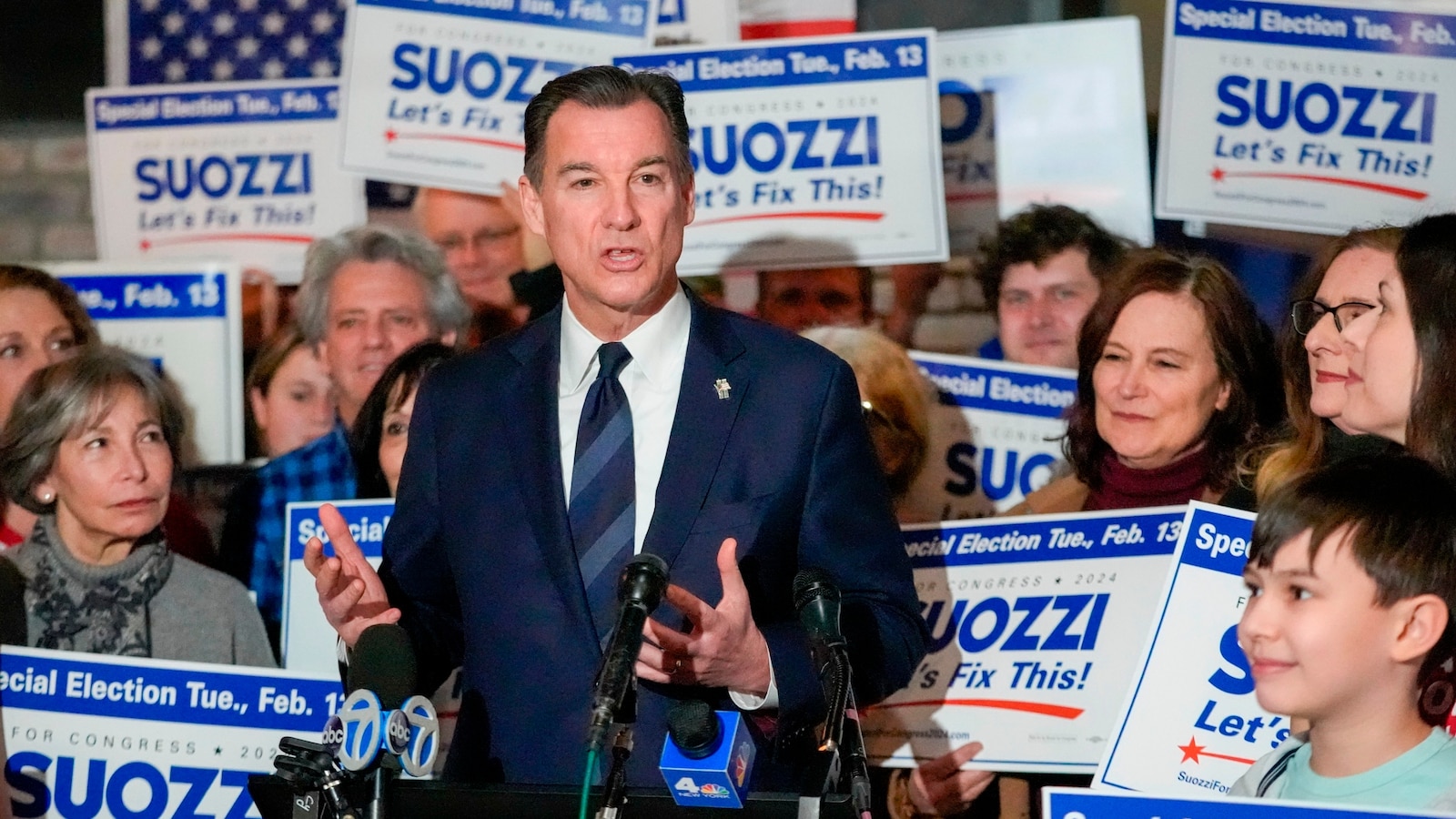 New York 3rd District special election results: Tom Suozzi projected to beat Mazi Pilip