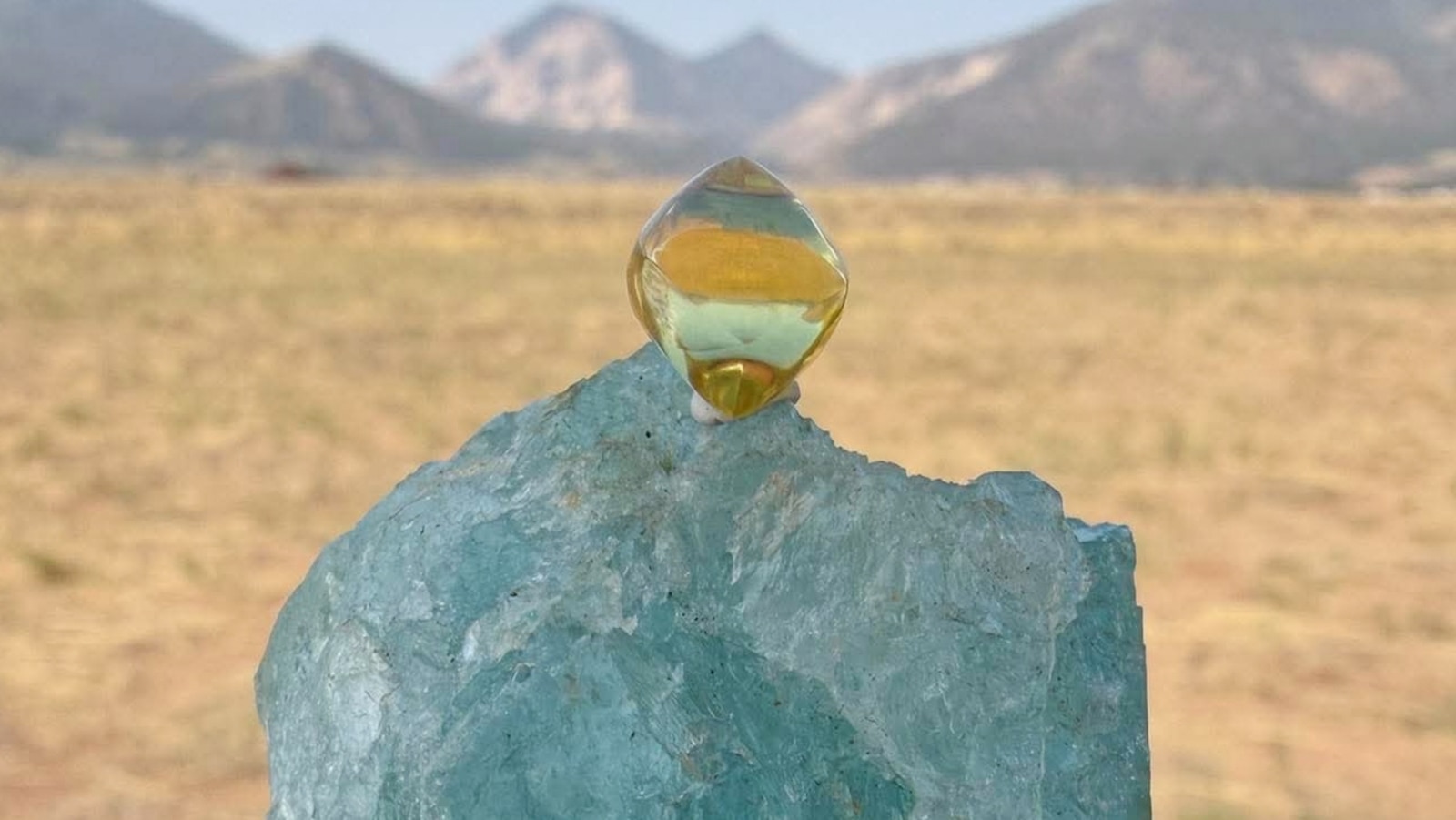 Gem hunter Jack Pearadin shoveled a six-carat diamond from a field in Arkansas where he's found over 300 gems so far. And this one was like nothing he's dug up before — Pearadin claims collectors have told him it could be worth over $1 million. Read more: