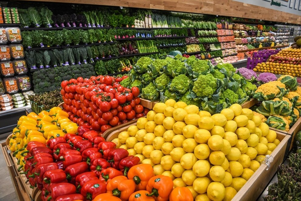 PHOTO: Produce section at Whole Foods store on Long Island