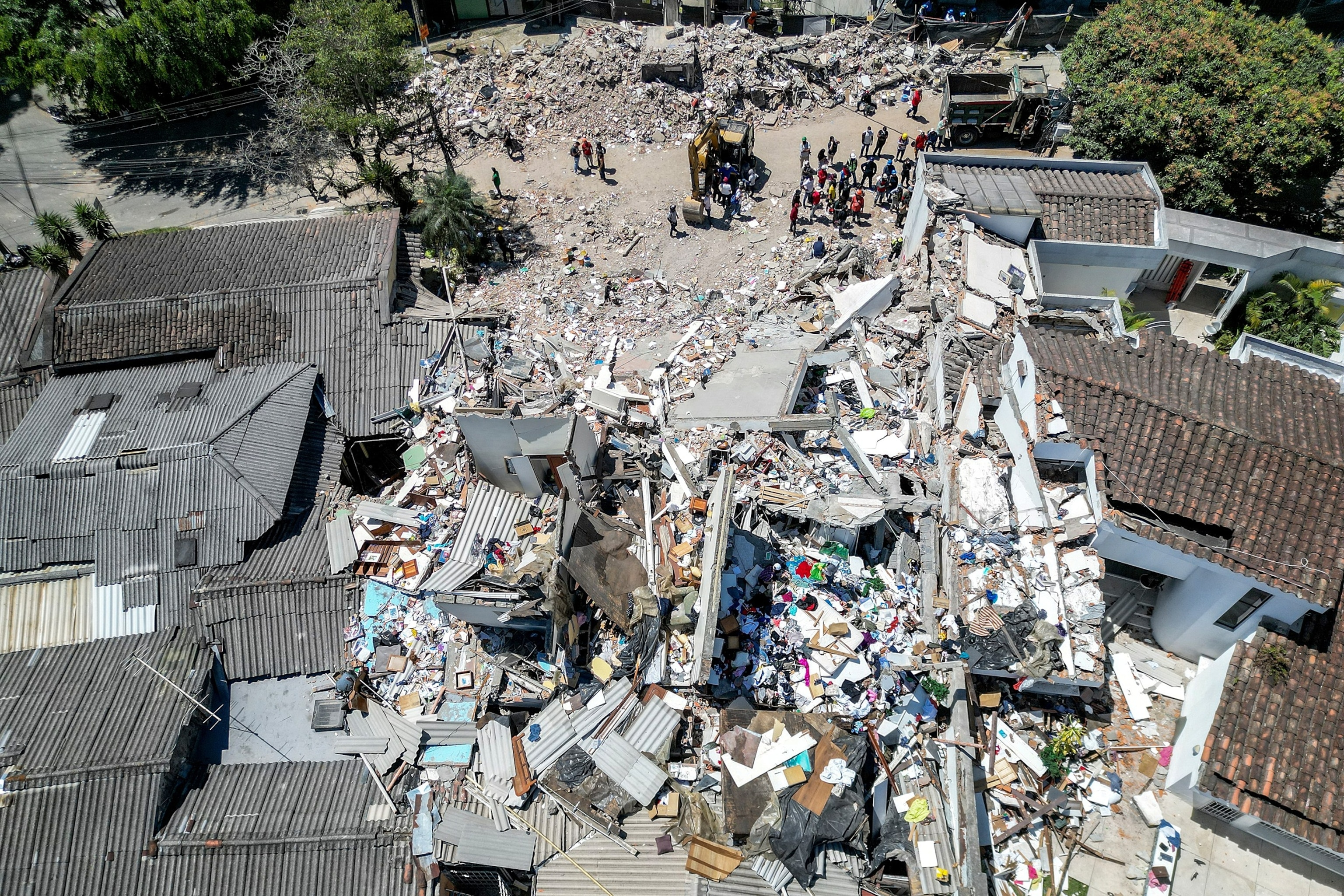 PHOTO: COLOMBIA-EARTHQUAKE-AFTERMATH