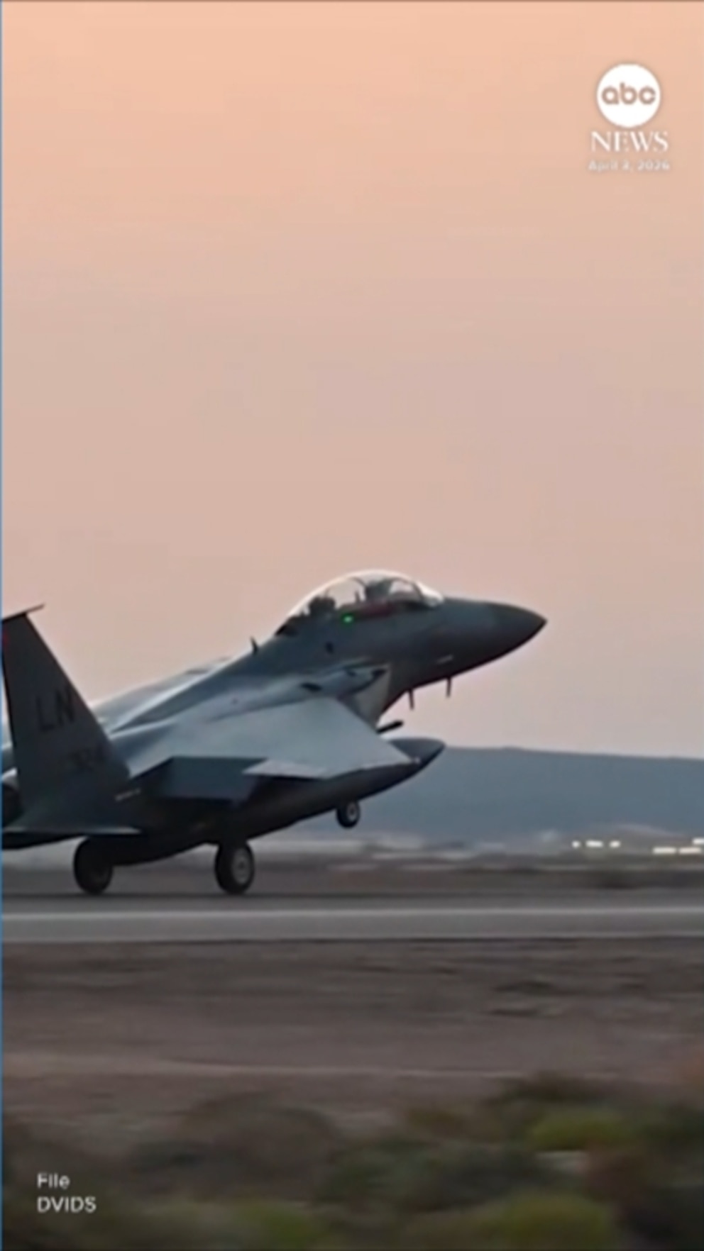 Video American fighter jet appears to have been shot down by Iran, U.S. official says