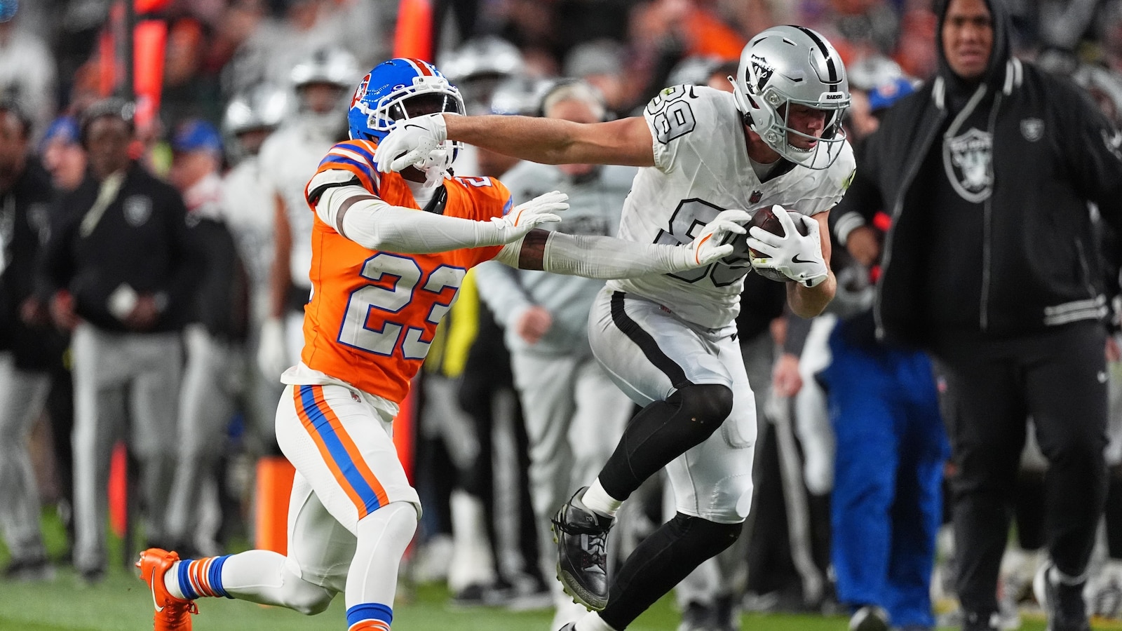 Raiders' offense hits rock bottom after trading receiver Jakobi Meyers