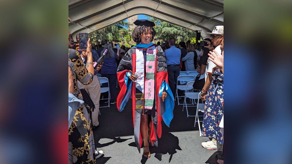 Ph.D. graduate surprised with gift registry 'You deserve to be