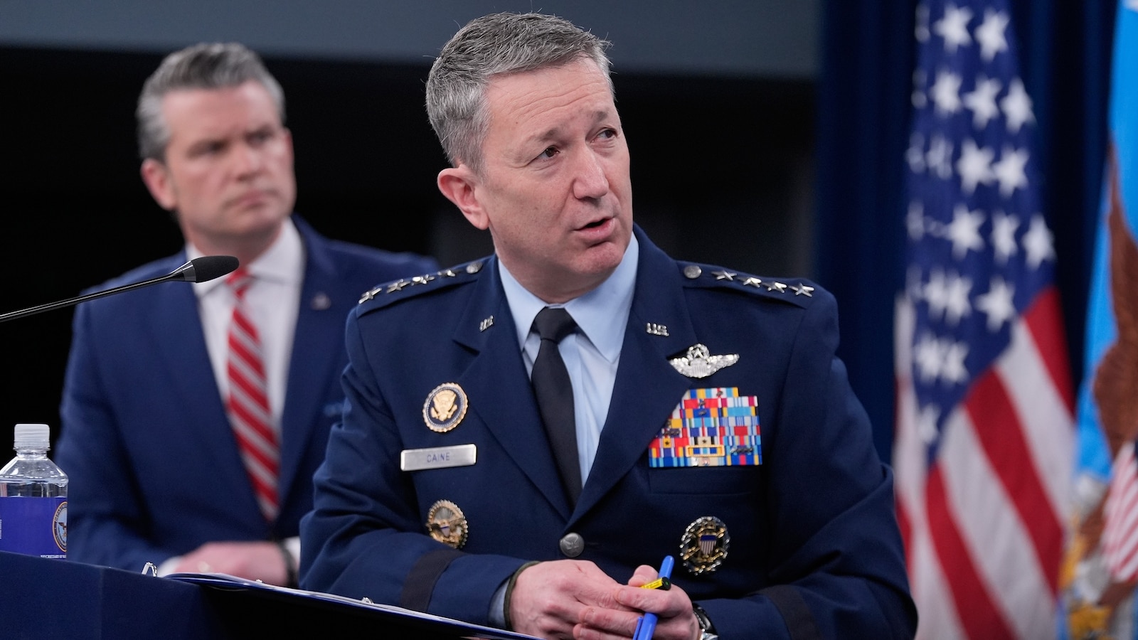Iran live updates: Attacks on US below threshold of resuming fighting, Caine says