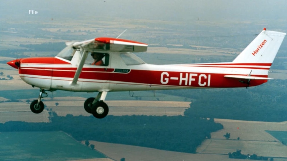 WATCH: Student pilot forced to land plane alone after instructor jumps to his death midair