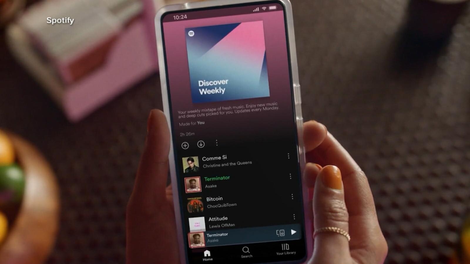 Spotify offers music videos in its beta version