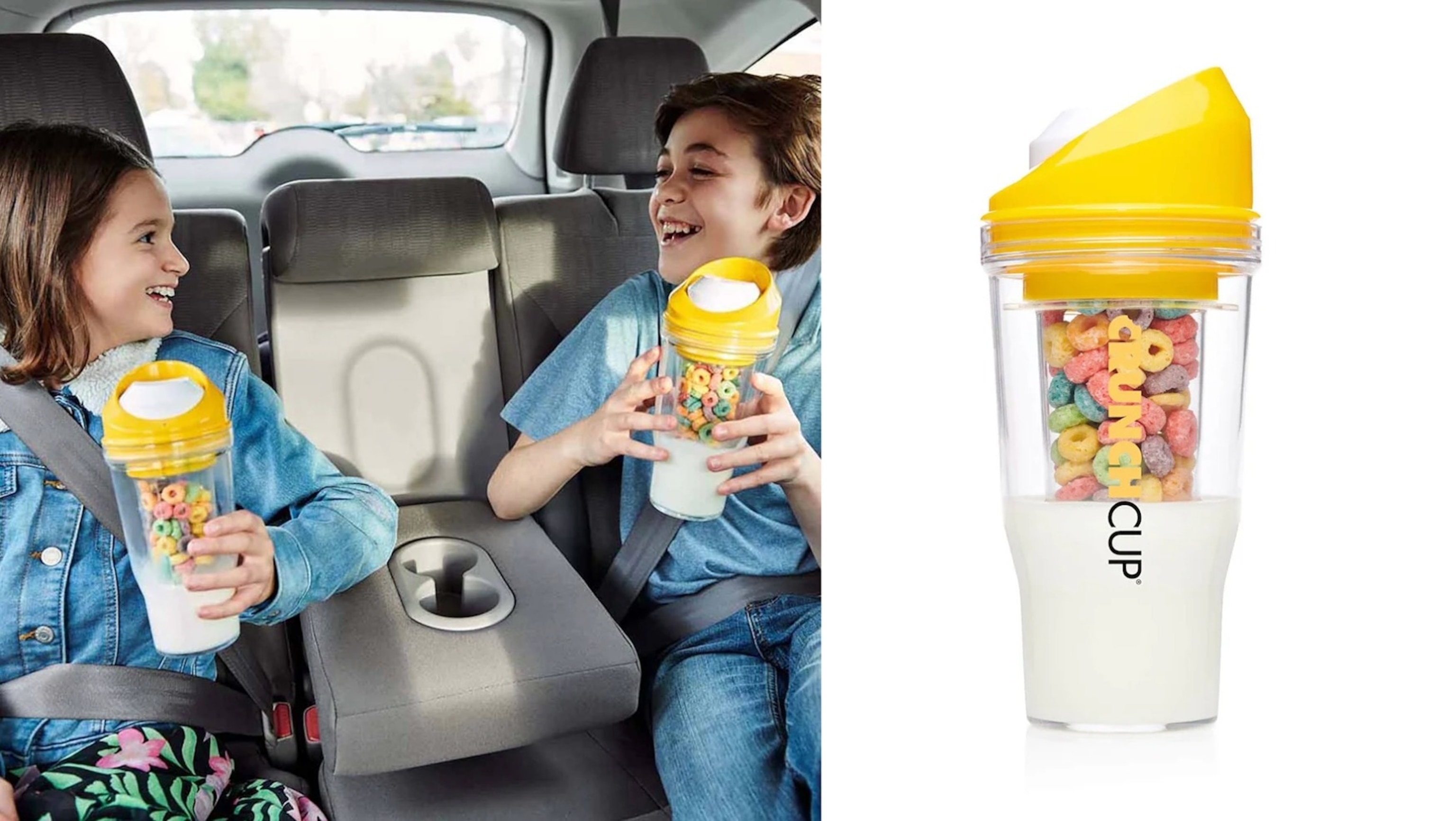 CrunchCup: Portable Cereal Cup