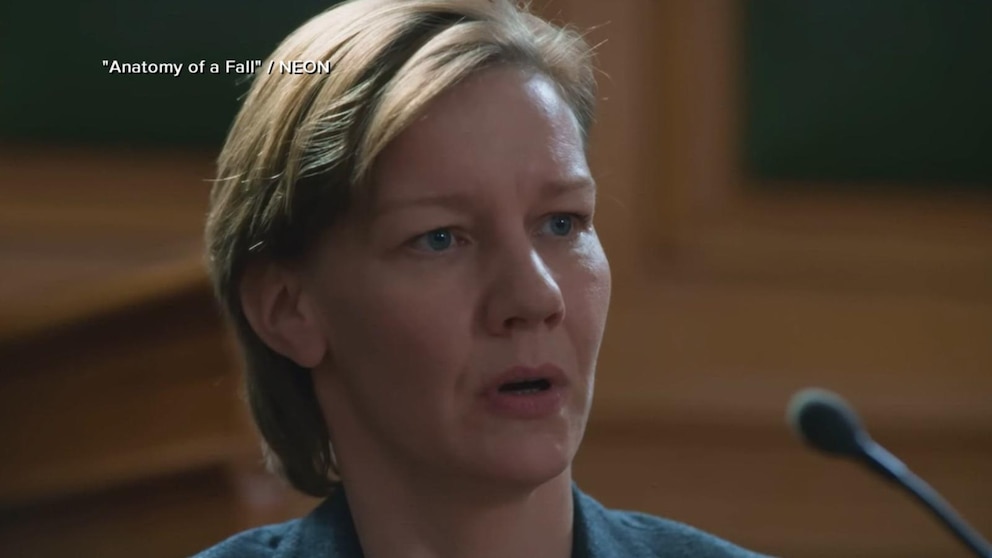 Video Actress Sandra Hüller reacts to Oscar nomination ABC News