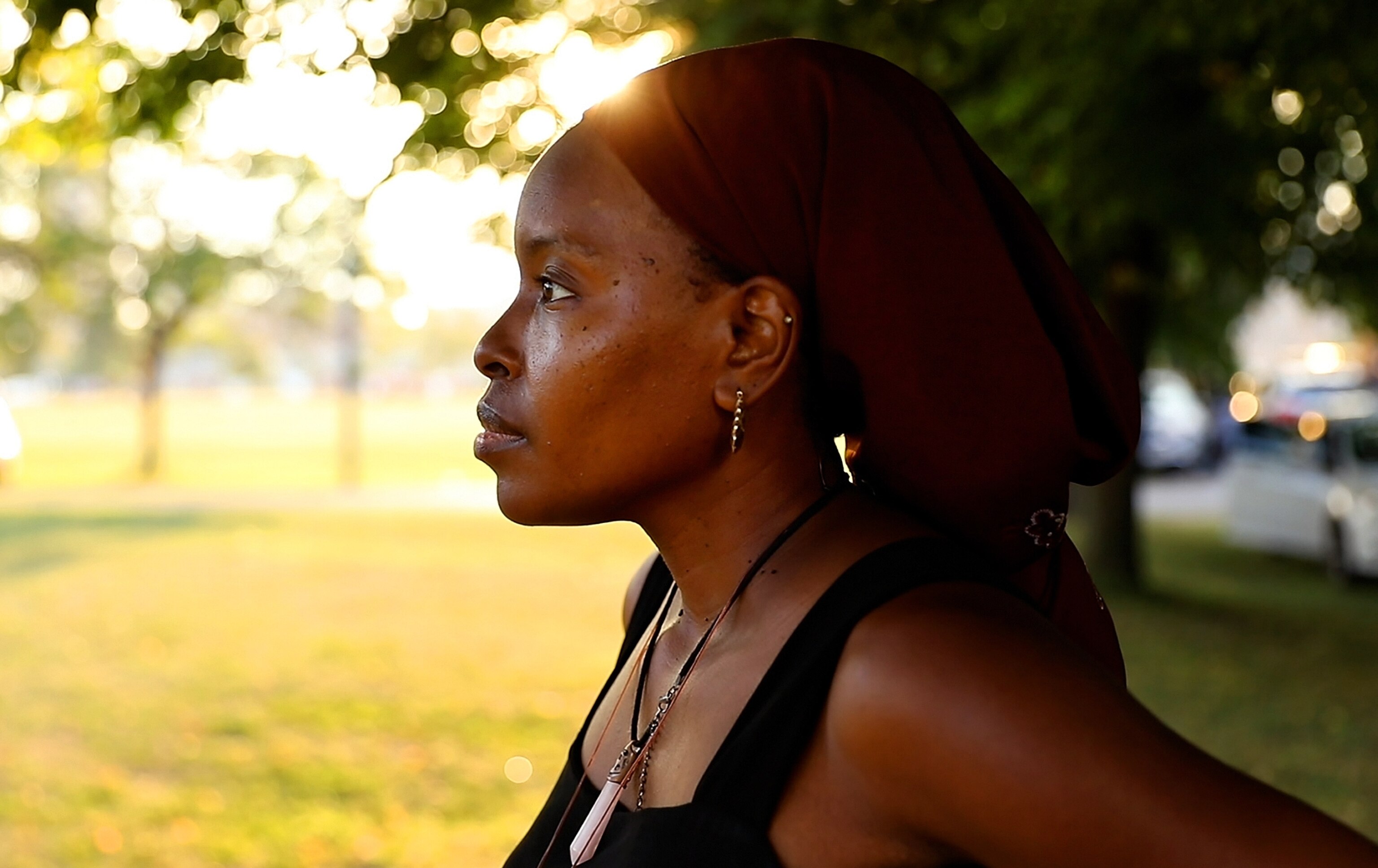 PHOTO: Fragrance Harris Stanfield, who was working at the Tops store during the May 14, 2022, mass shooting, speaks of the mental trauma she endured and her struggles to heal.