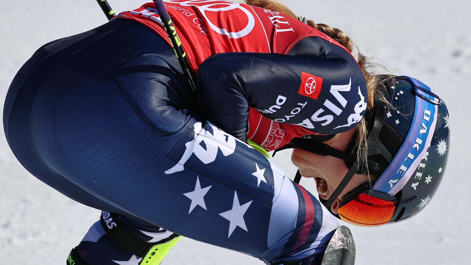 Olympic champion Shiffrin takes record 8th slalom win of season but ...