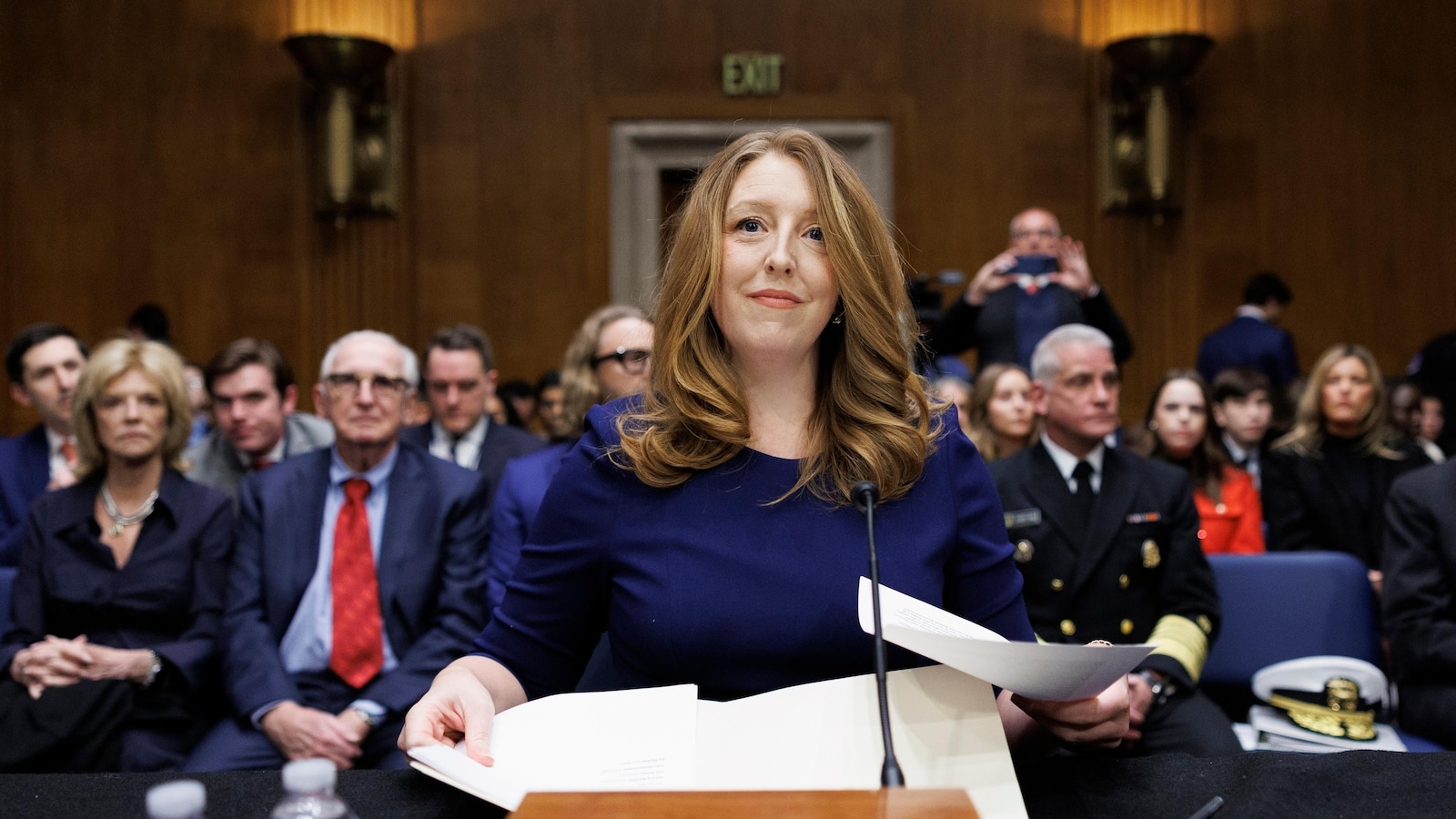 Means' surgeon general nomination is stalled as senators question her experience and vaccine stance