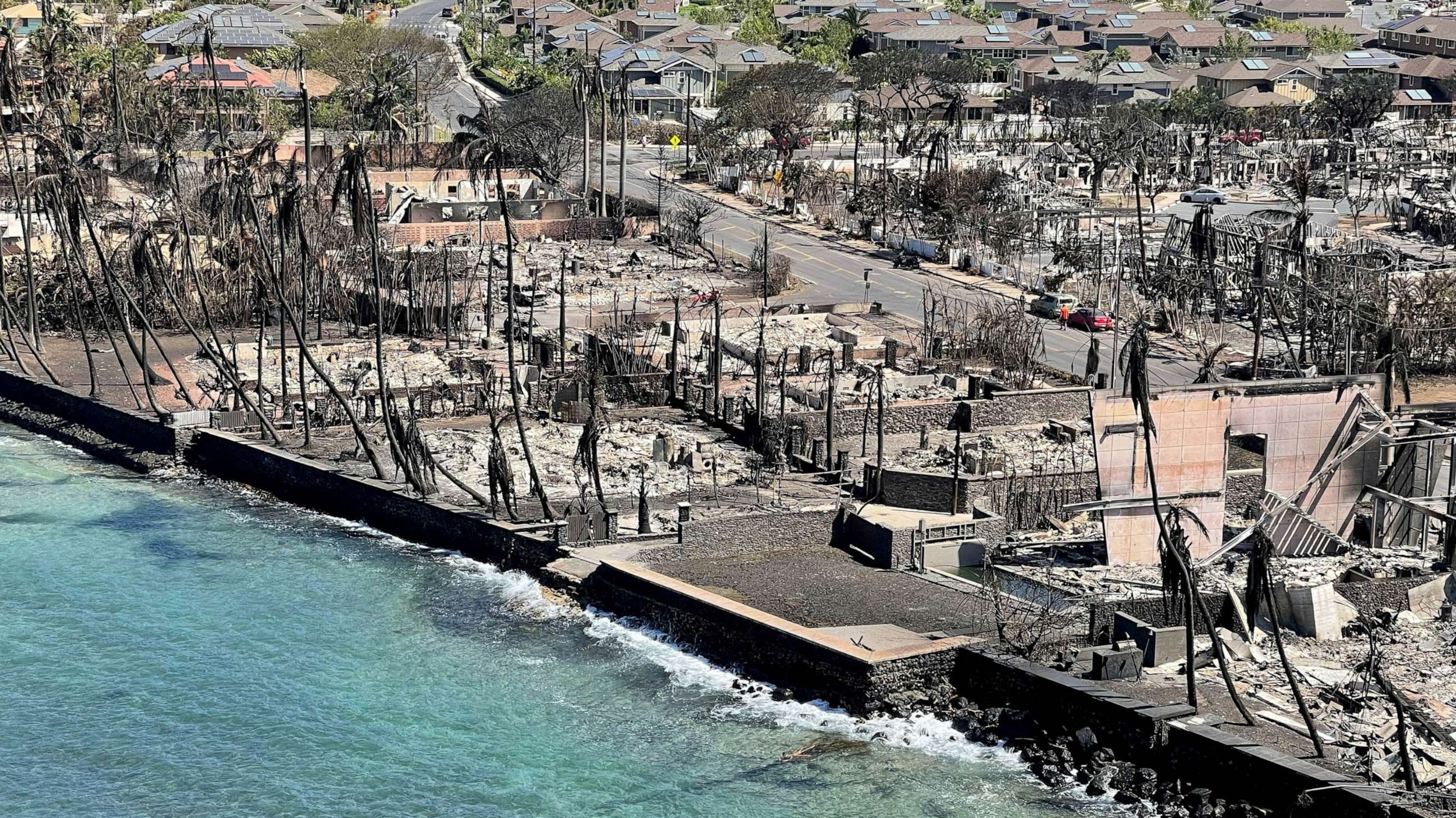 Lahaina residents return home to destruction for first time after