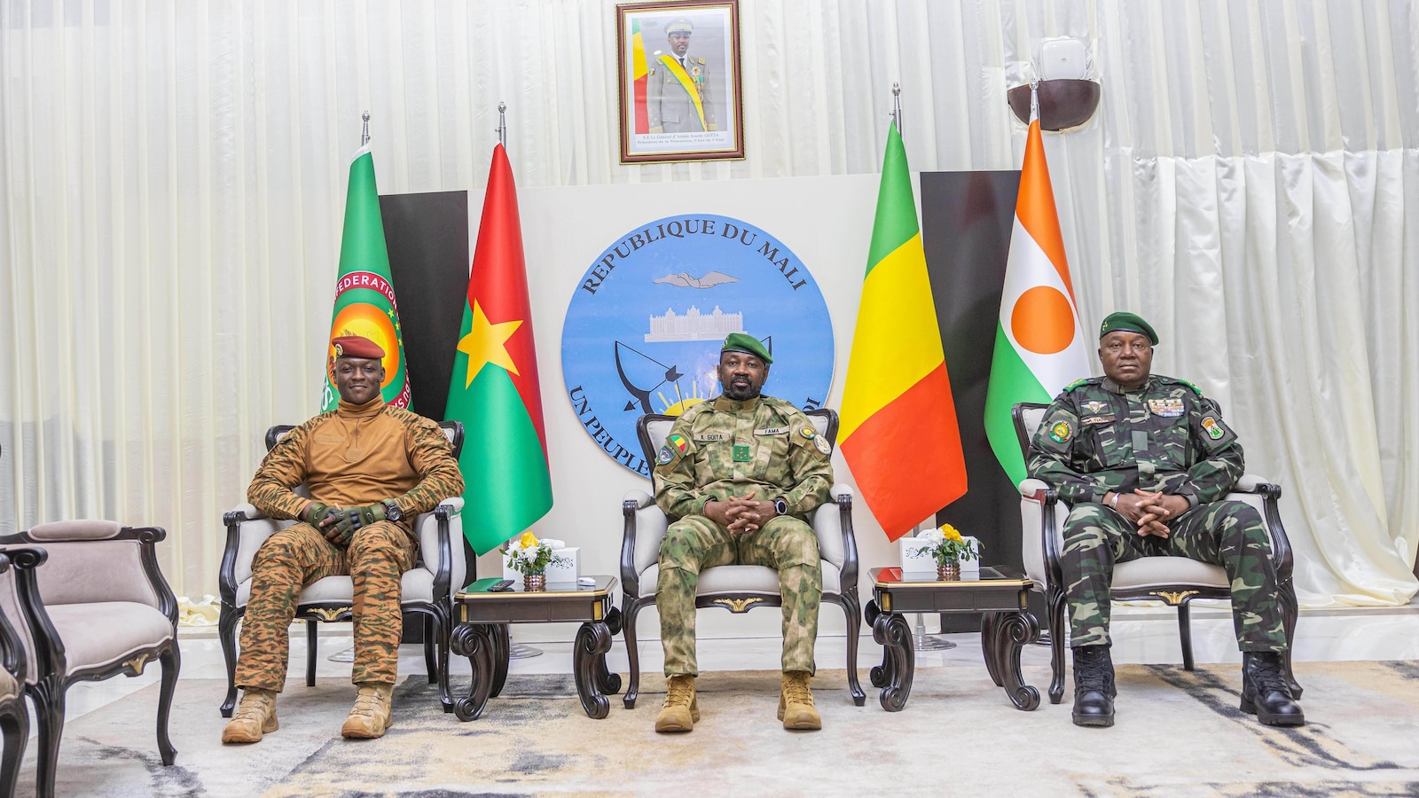 Ръководителят на алианса на Мали Буркина Фасо и Нигер казва