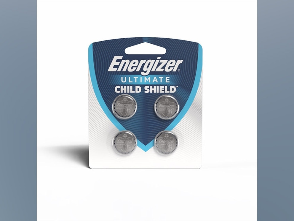 PHOTO: Energizer is introducing their Ultimate Child Shield™ 20 mm coin lithium batteries made of a proprietary titanium material that the company claims can stop a chemical reaction that could cause burning if the batteries are inadvertently swallowed.