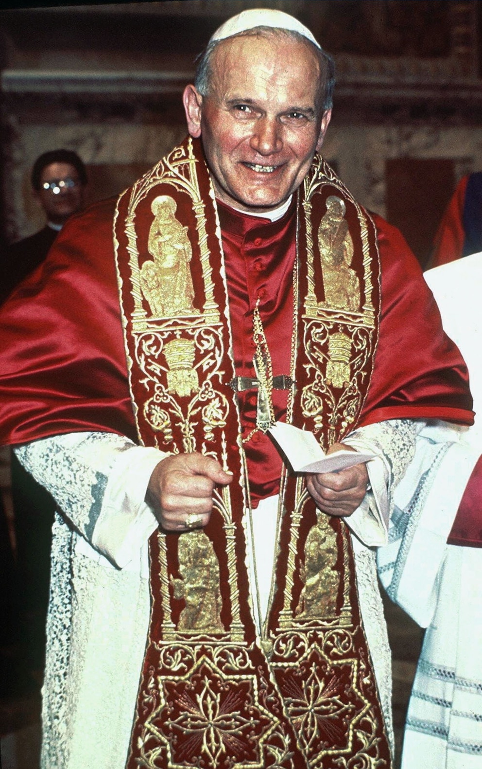 PHOTO: Pope John Paul II, former Polish cardinal Karol Wojtyla, at the Vatican Oct. 16, 1978, after being named at the head of the Catholic Church.
