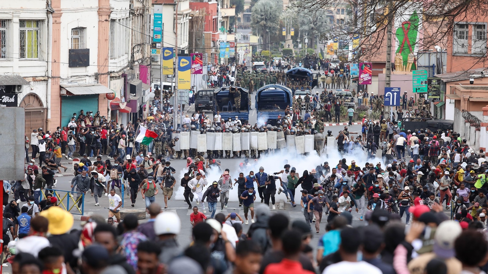 Madagascar's Gen Z protesters clash with police as they call for president to step down