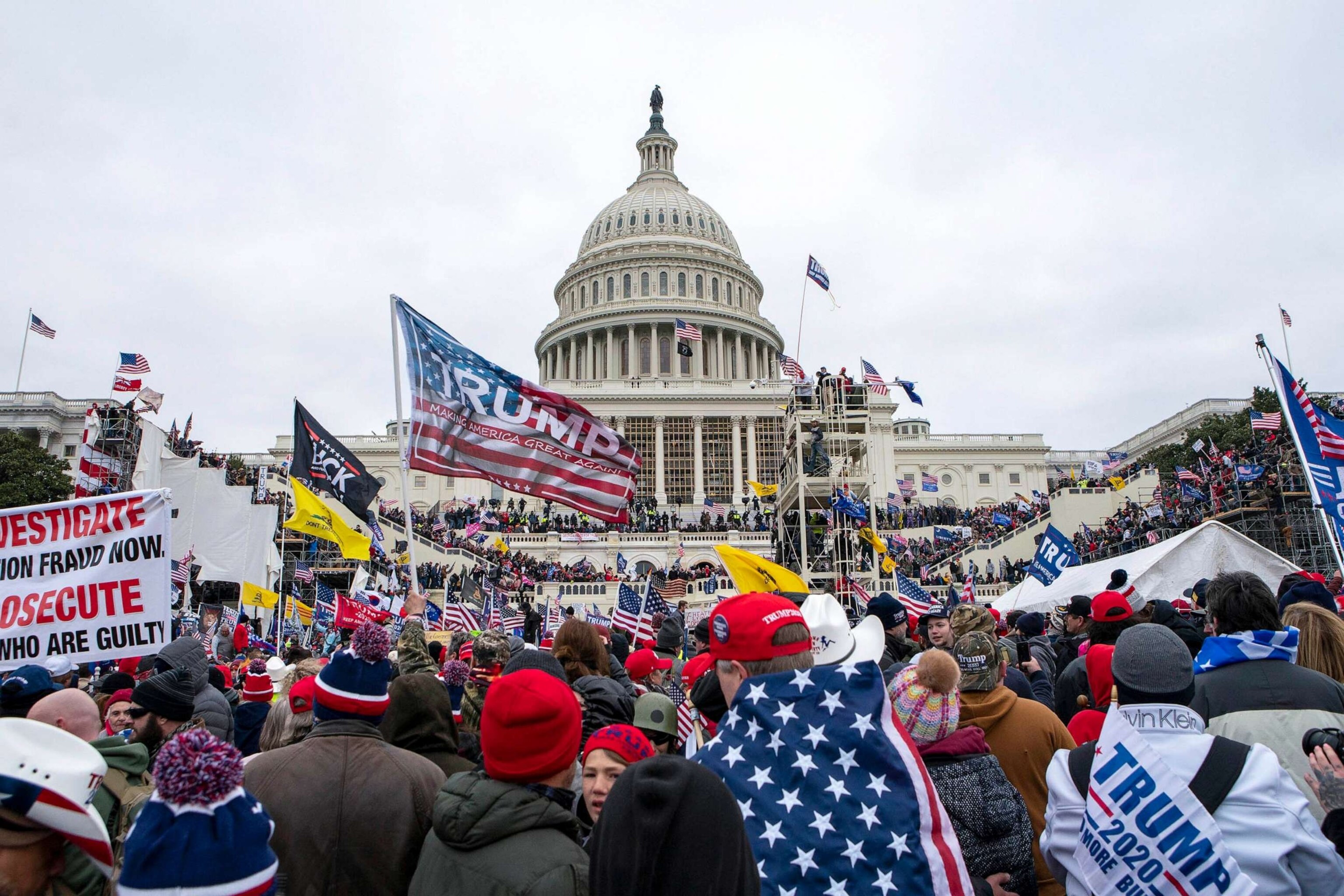 PHOTO: FILE - Rioters loyal to President Donald Trump rally at the U.S. Capitol in Washington, Jan. 6, 2021.