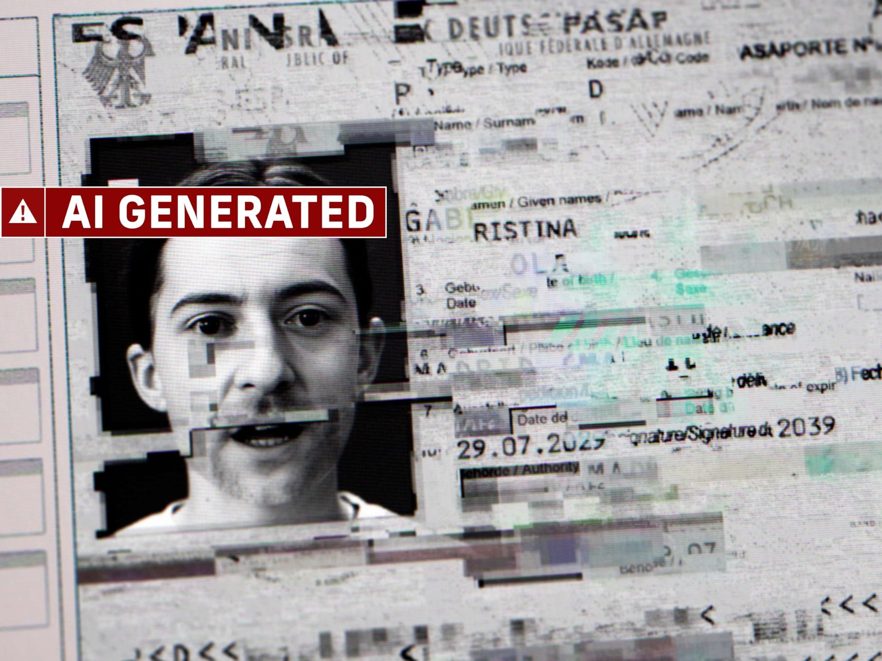 PHOTO: A screenshot from a recent Deutsche Telekom ad raising awareness about oversharing personal data online.