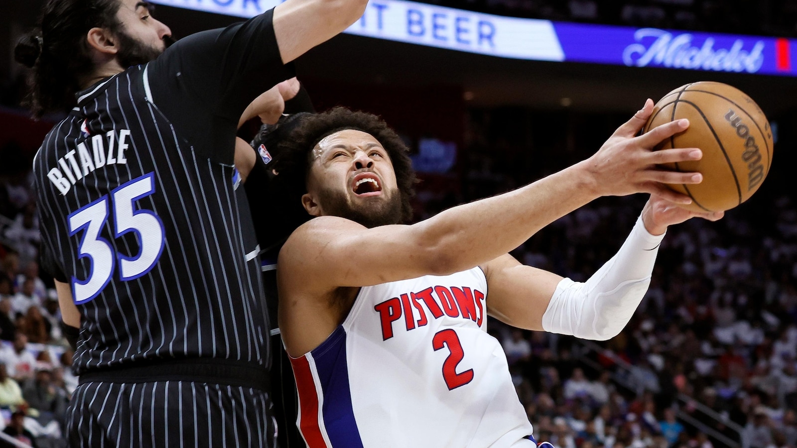 Pistons open playoffs with a flop as East's top seed, losing to 8th-seeded Magic