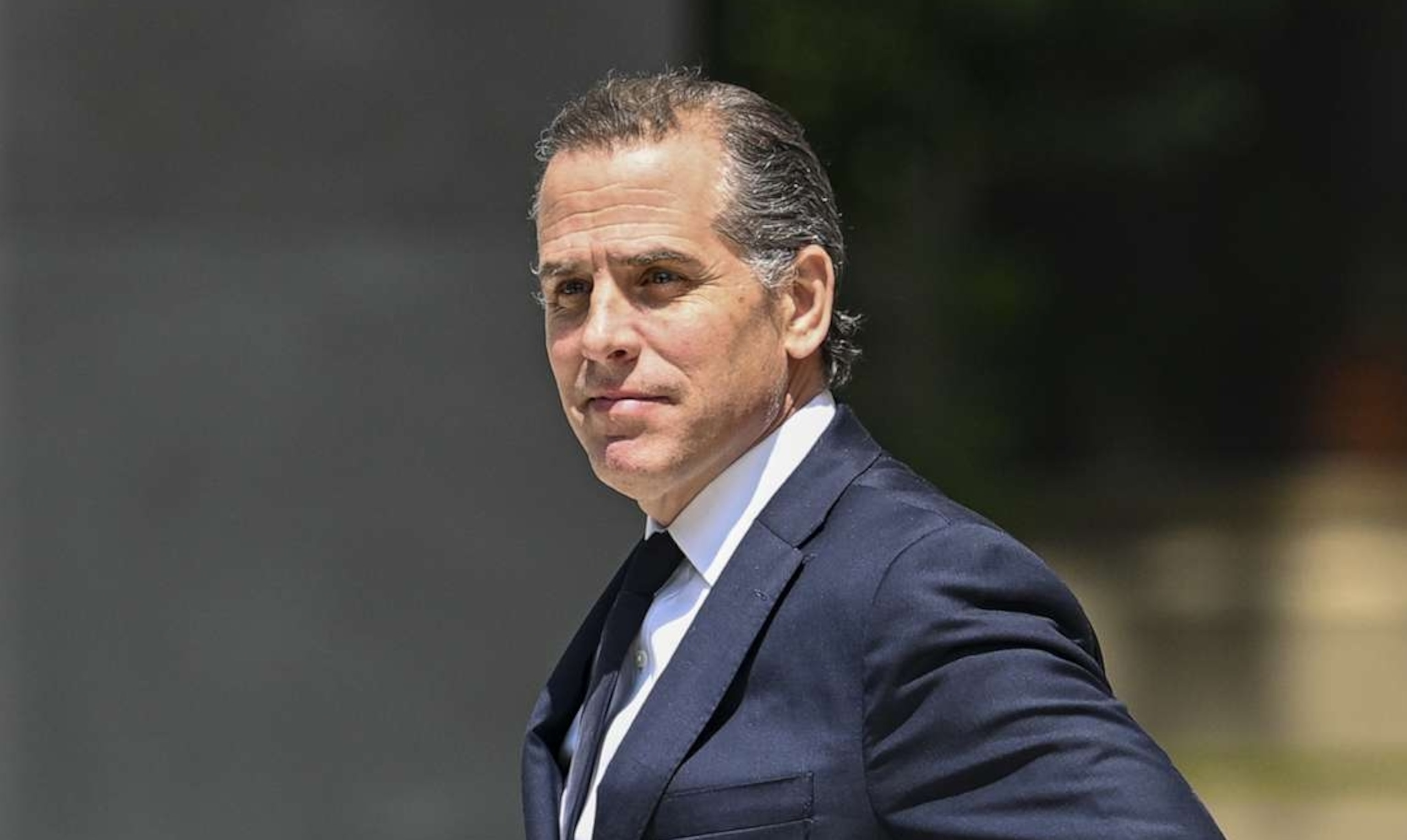 PHOTO: Hunter Biden exits the J. Caleb Boggs Federal Building in Delaware, July 26, 2023