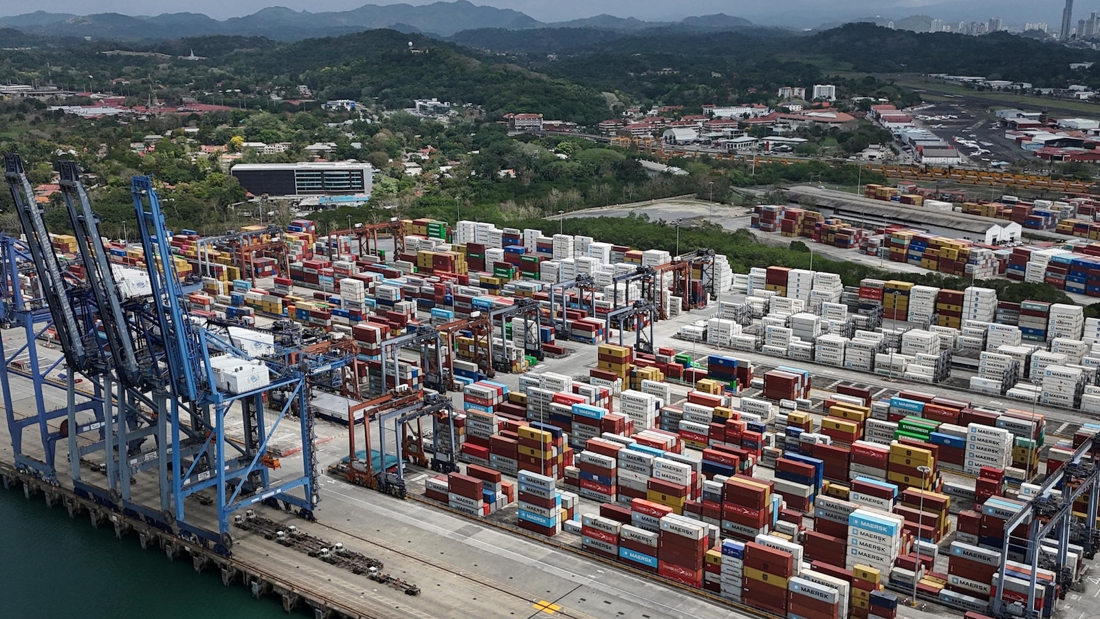 Panamanian investigators remove documents from offices of company that ran canal ports