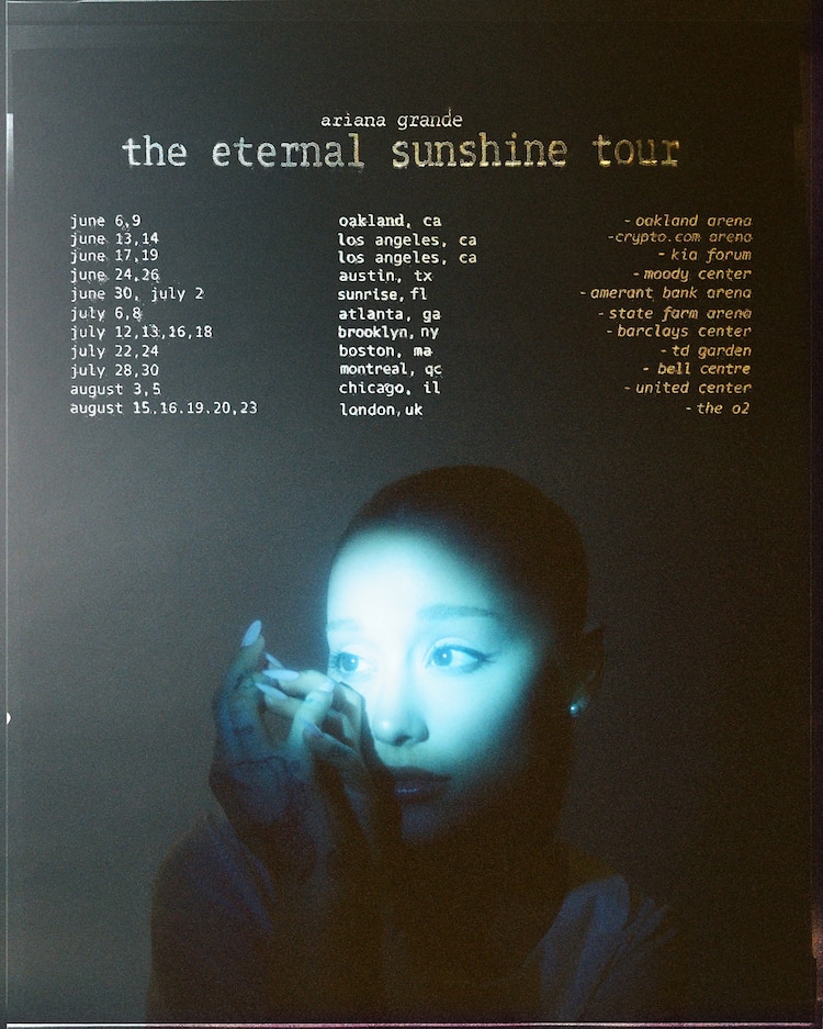 Ariana Grande's Eternal Sunshine Tour: Everything to know
