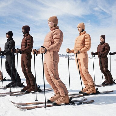 SKIMS and The North Face want you to hit the slopes in style