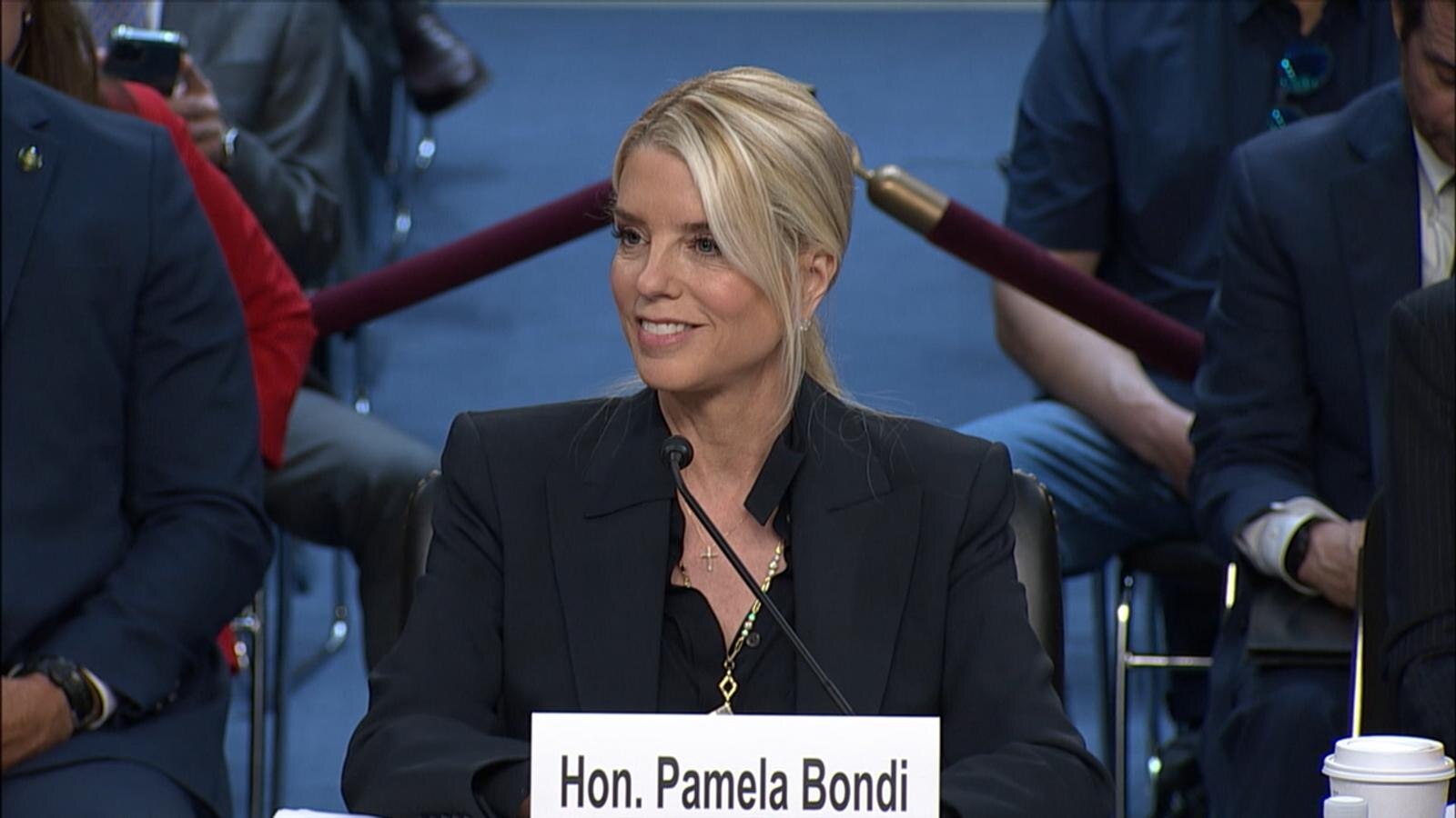 Attorney General Pam Bondi spars with Democrats in fiery Senate hearing