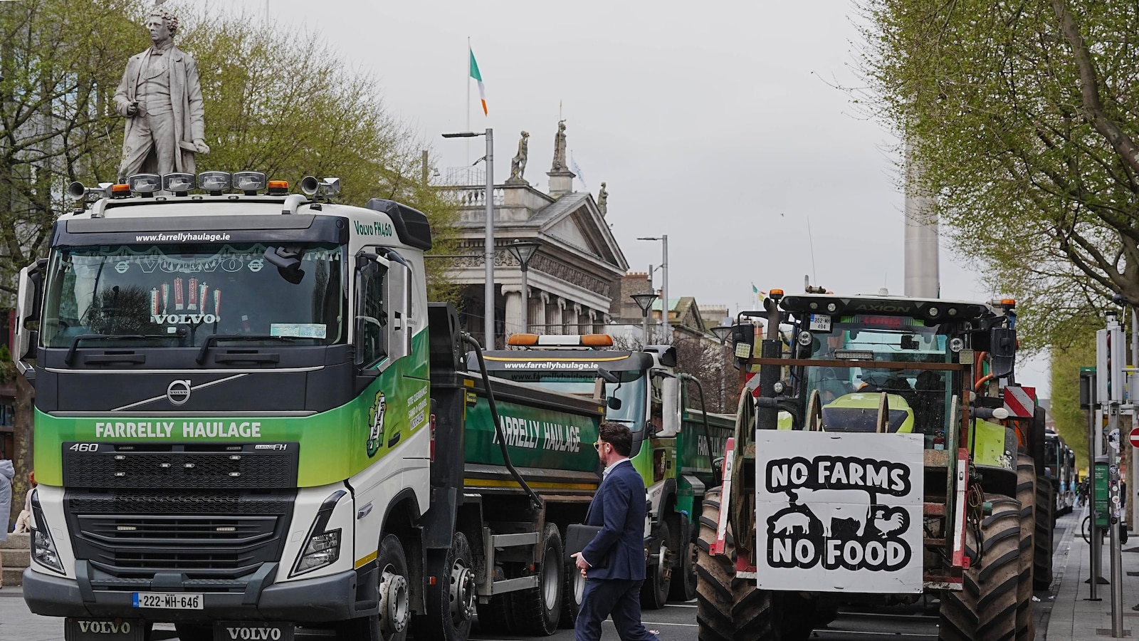 Irish fuel protests enter fourth day as government seeks to head off shortages