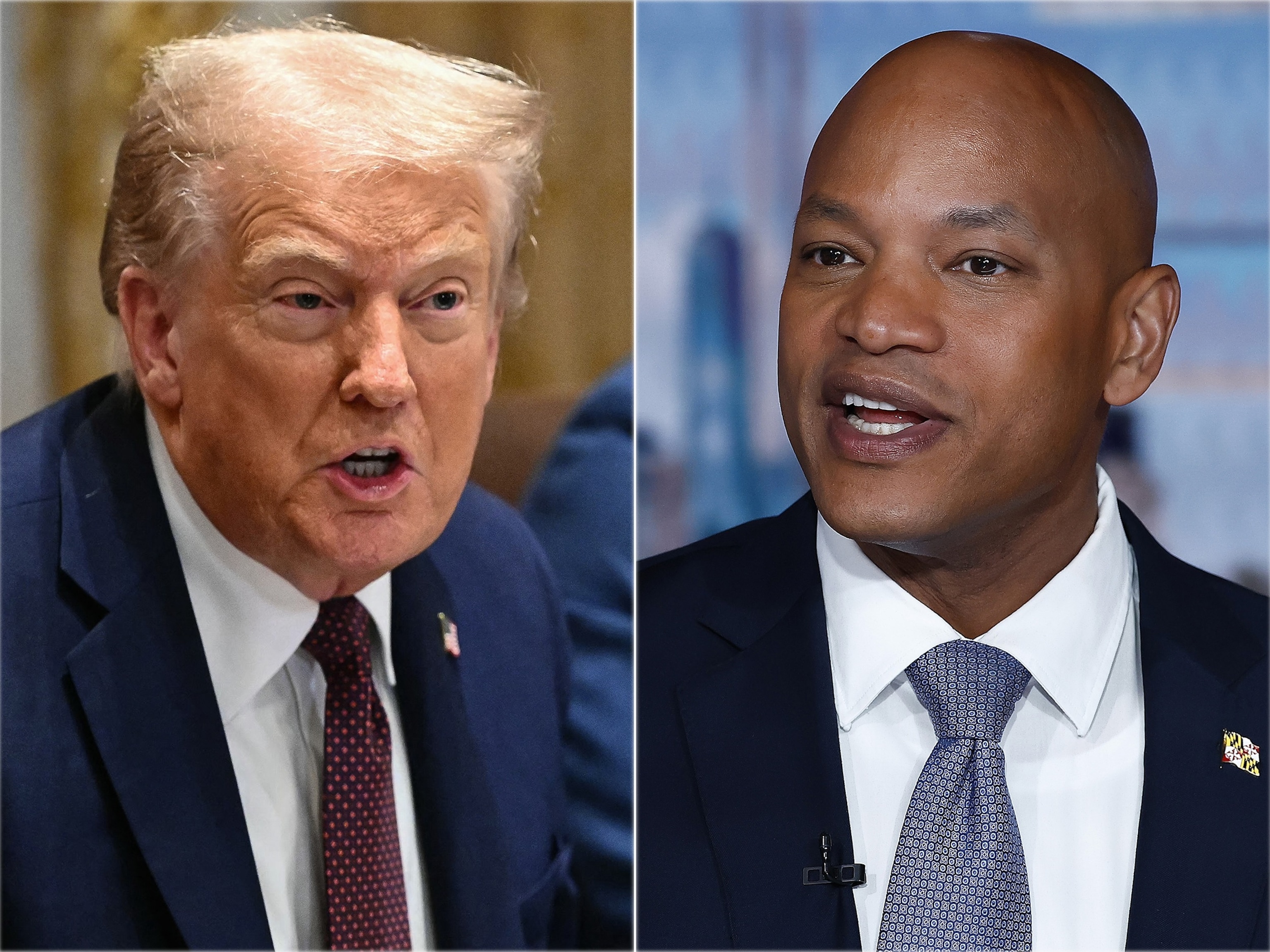 PHOTO: Donald Trump | Wes Moore