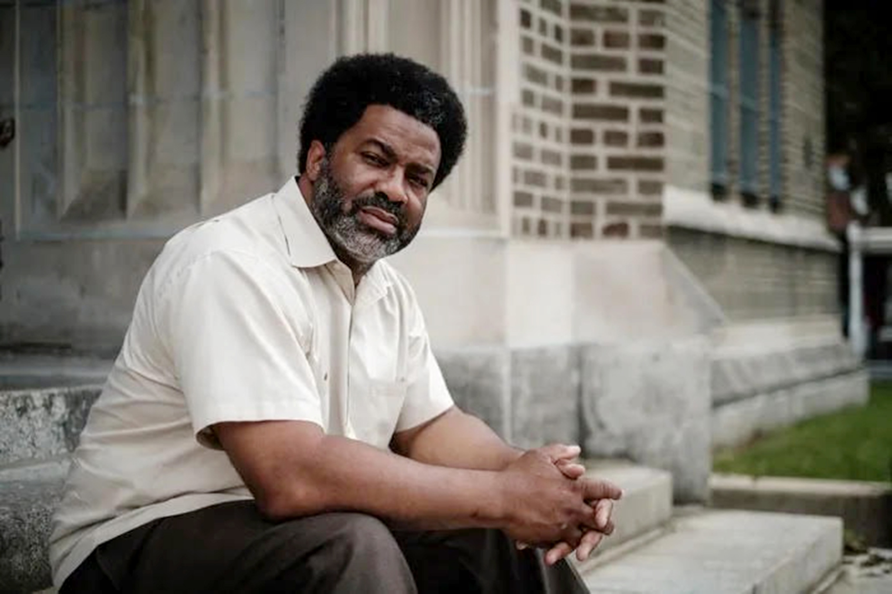 PHOTO: Sharif El-Mekki poses for an undated portrait at Mastery Charter Shoemaker Campus, where he served as principal for 11 years and attended as a student for summer school in 1987.