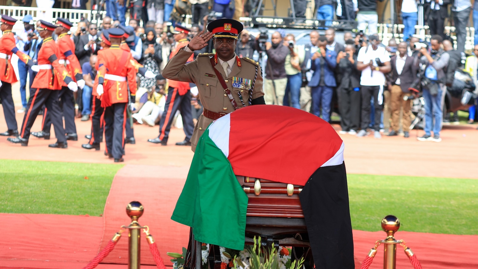 Kenyans bid farewell to statesman and democracy activist Raila Odinga at state funeral