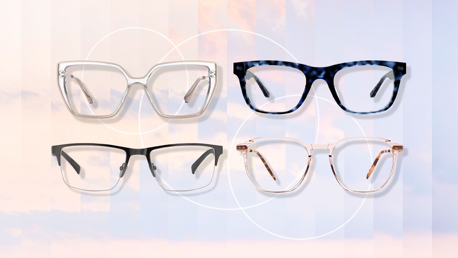 Shop versatile and fashionable prescription glasses online.