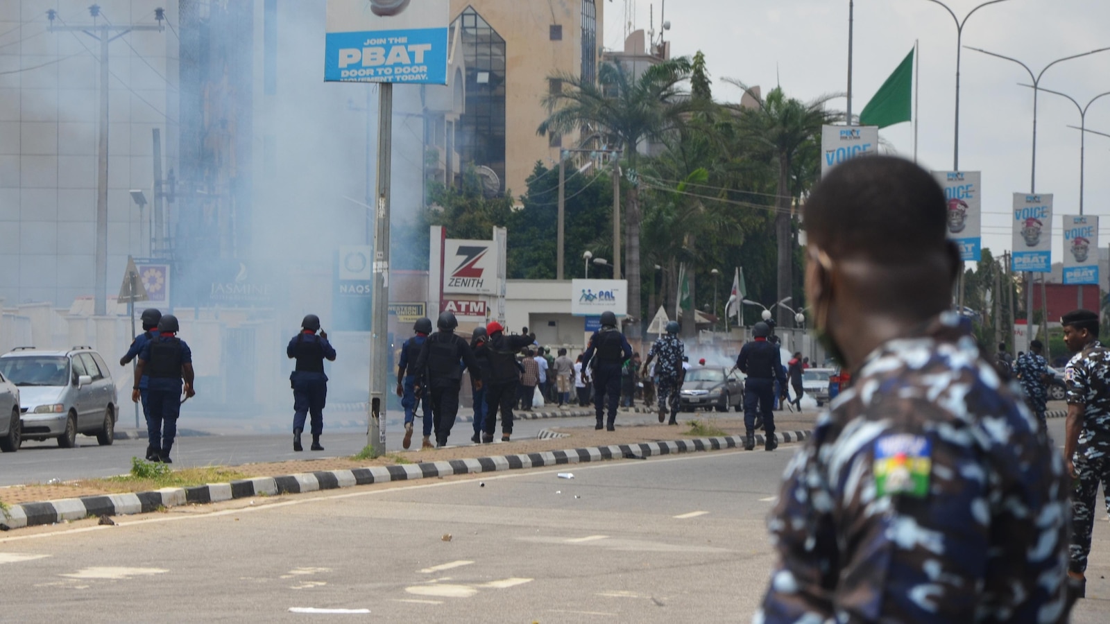 Nigeria's president replaces top security officials as he struggles to restore stability