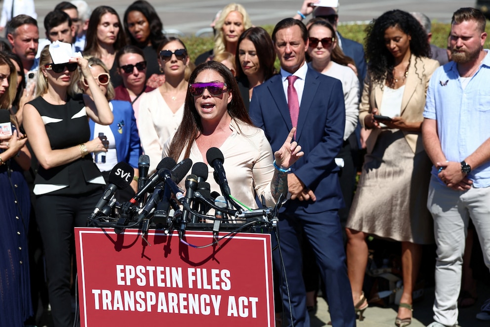 'This is not a hoax' Epstein survivors speak out demanding files be