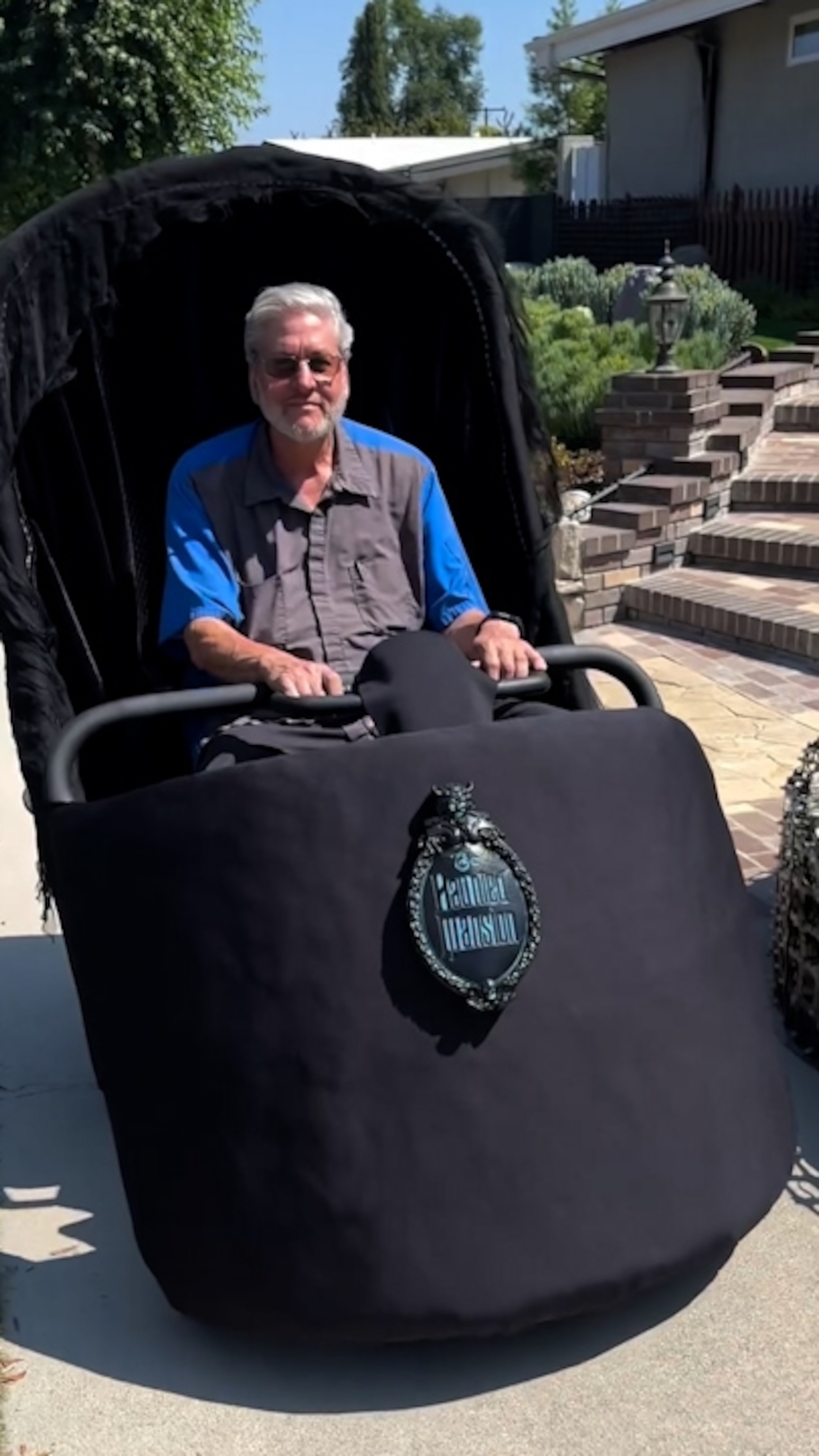 Video Watch this grandpa transform his mobility scooter into a