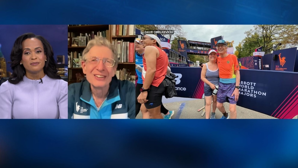 WATCH:  Runner looks forward to his 50th straight NYC marathon